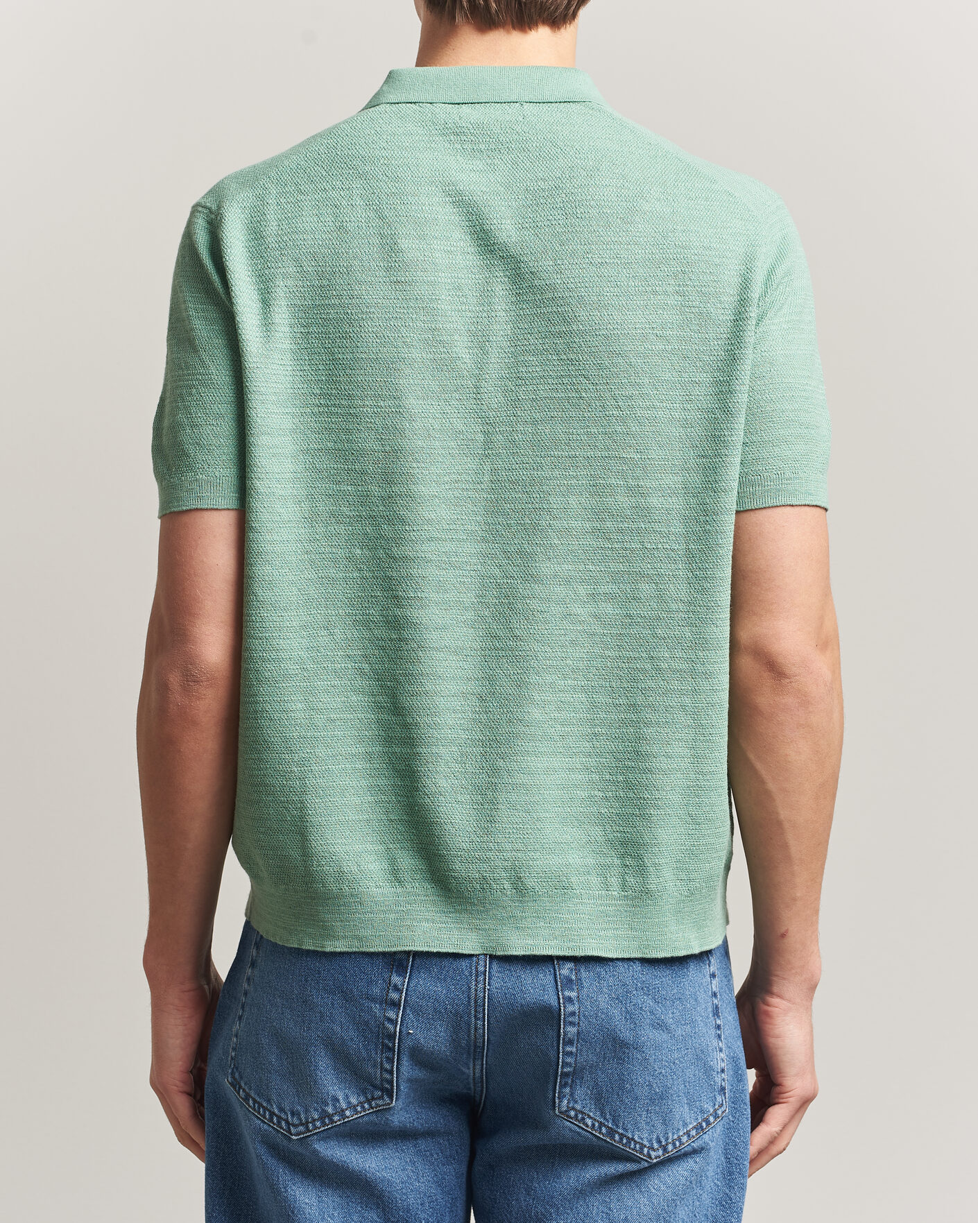 Heren | Polo's | Polo Ralph Lauren | Cotton Blend Polo Faded Mint