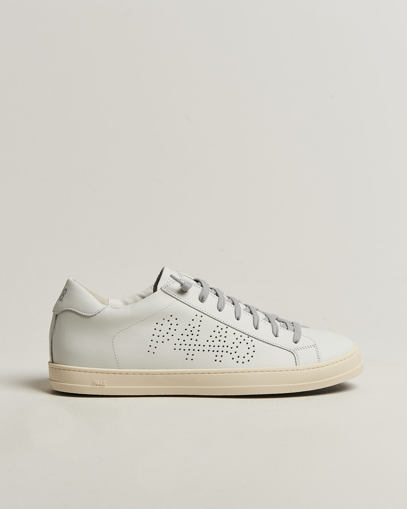 Heren | Sneakers | P448 | John Leather Sneaker White