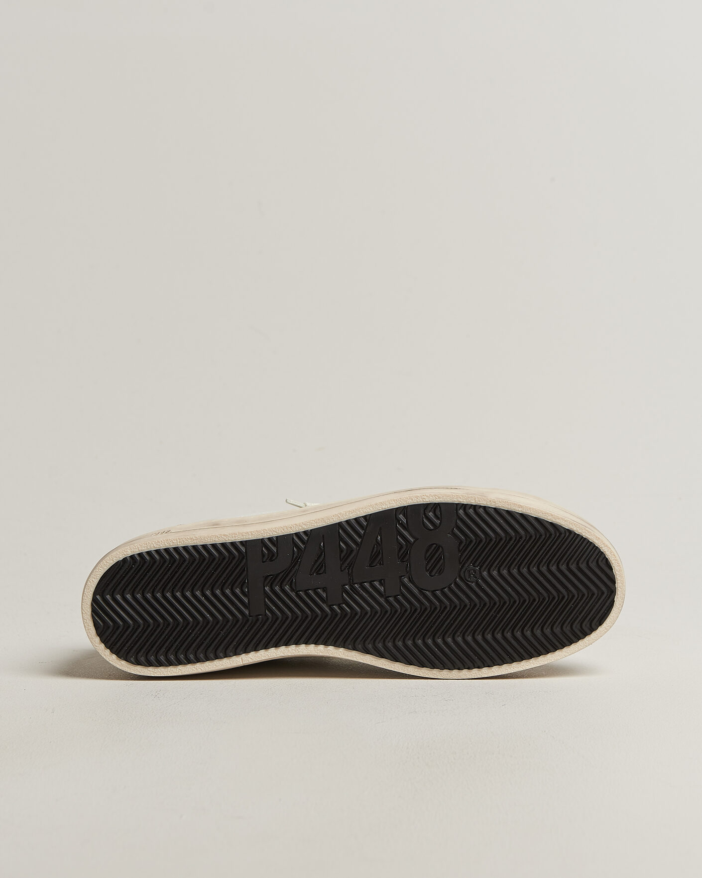 Heren | Sneakers | P448 | John Leather/Suede Sneaker White/Olive/Grey