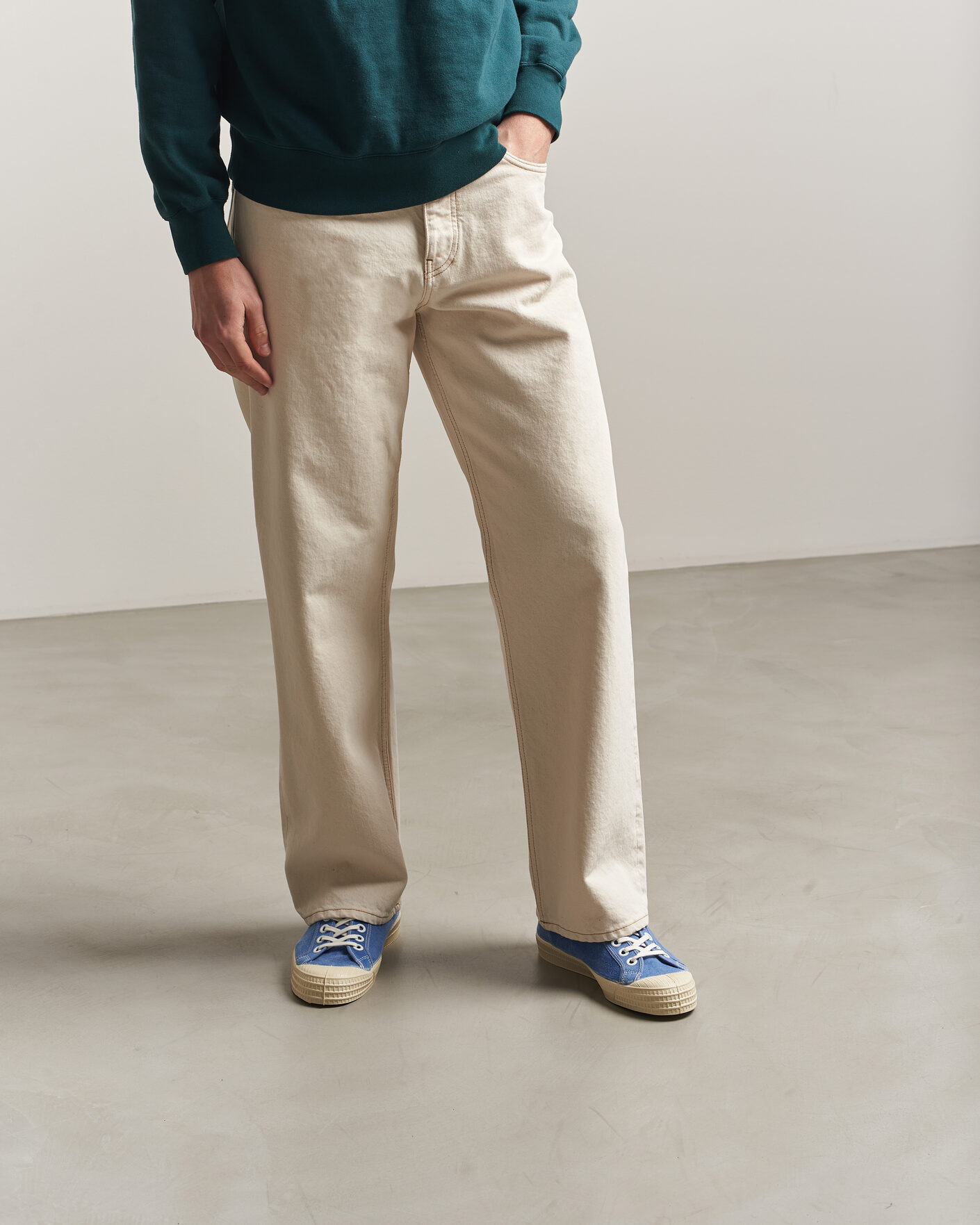 Heren | Sneakers | Novesta | Star Master Washed Organic Cotton Sneaker Blue