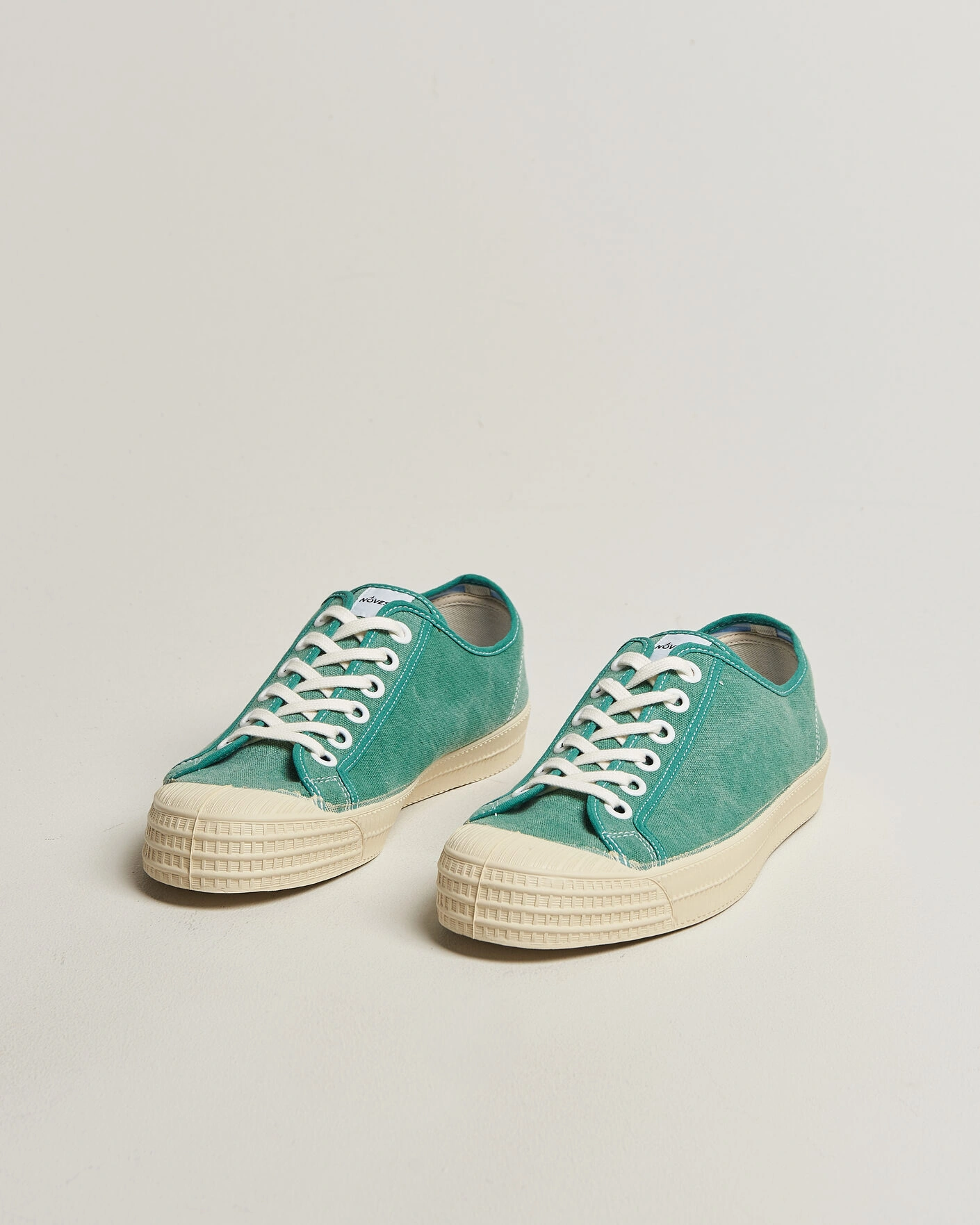Heren | Sneakers | Novesta | Star Master Washed Organic Cotton Sneaker Green