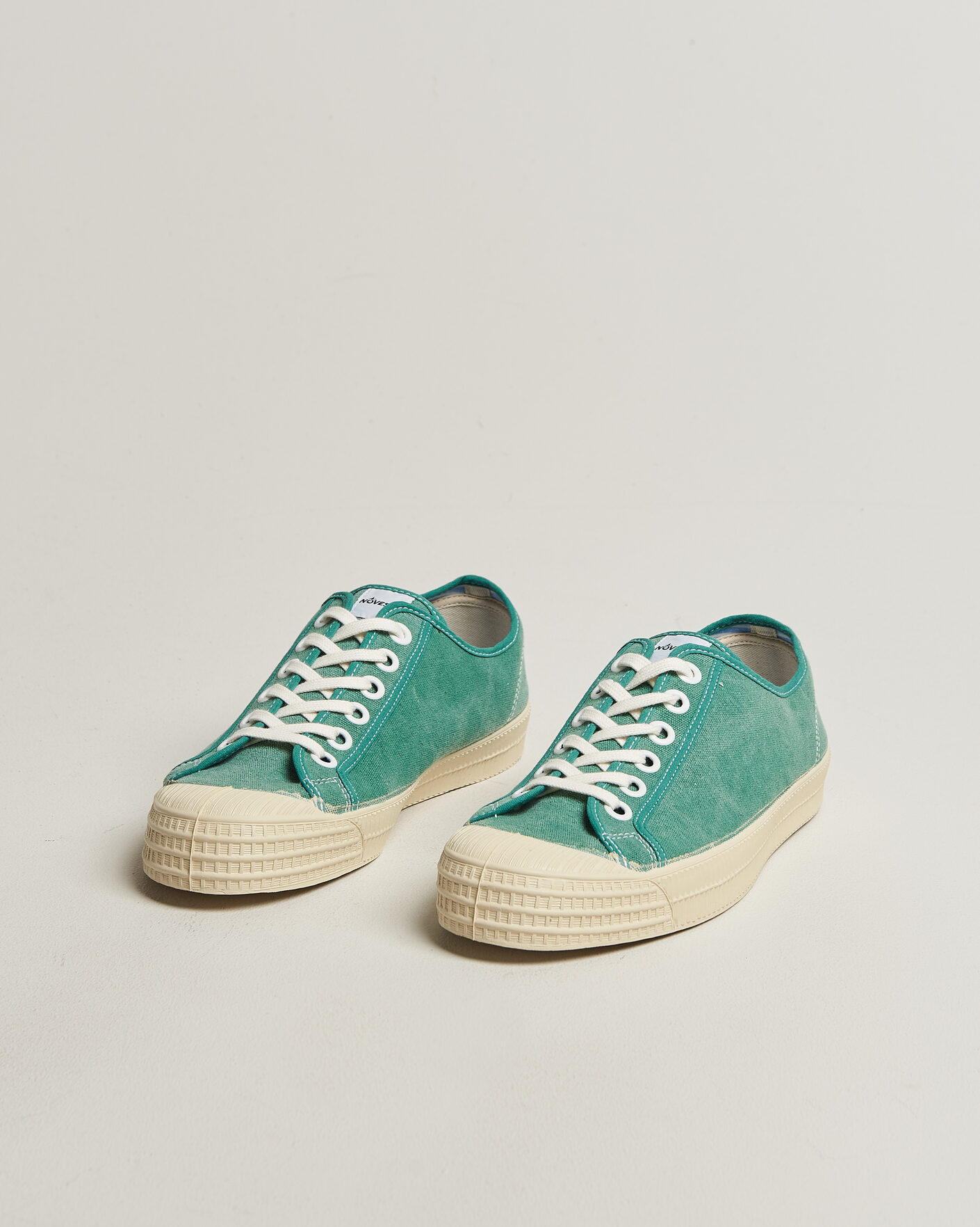 Heren | Sneakers | Novesta | Star Master Washed Organic Cotton Sneaker Green