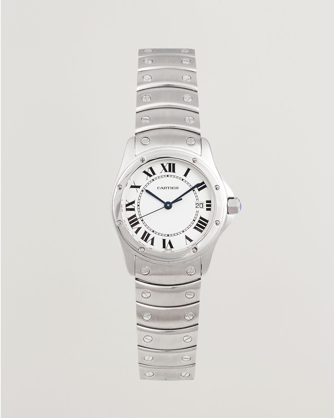 Heren | Cartier Pre-Owned Santos Ronde | Cartier Pre-Owned | Santos Ronde