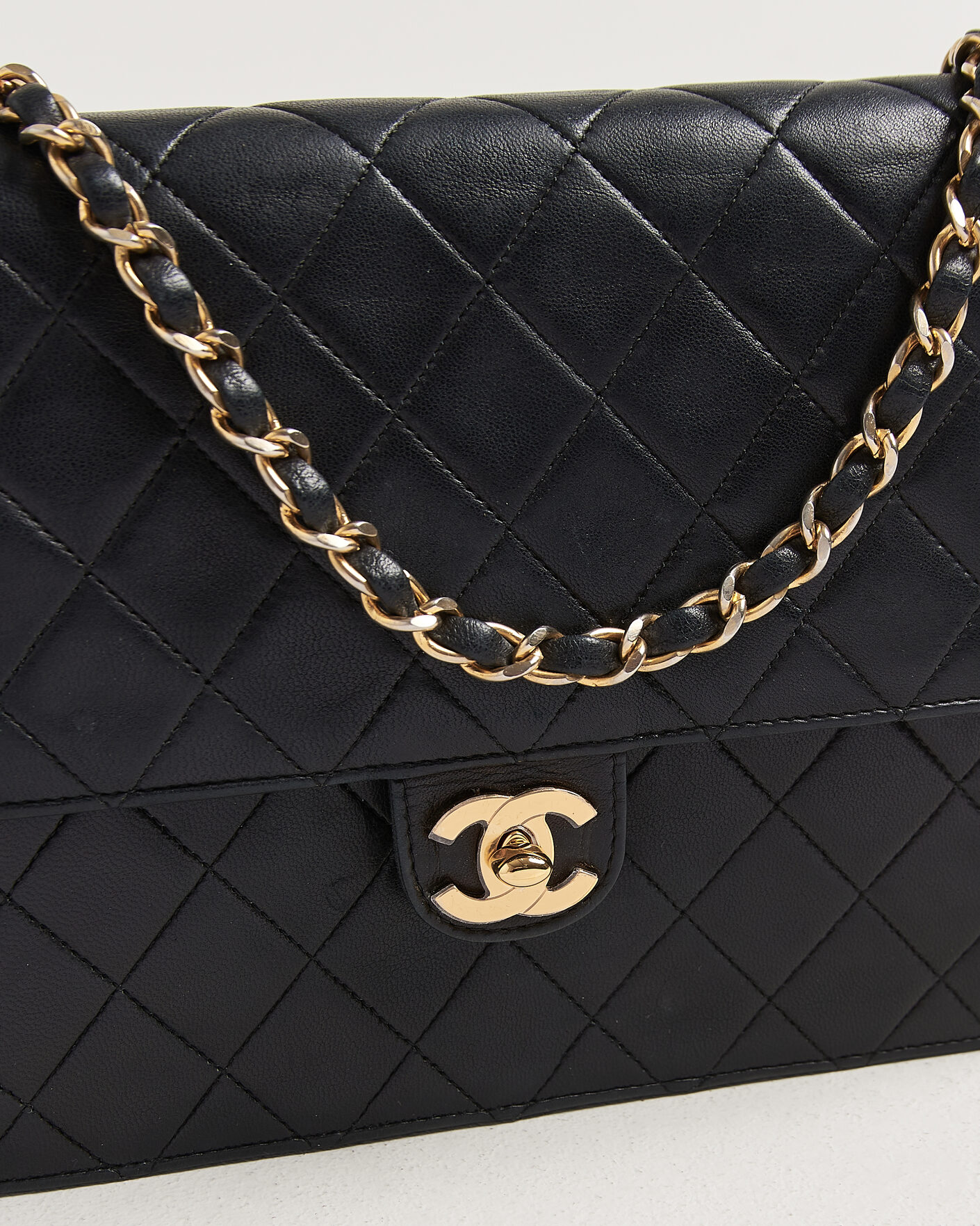 Heren | Pre-Owned & Vintage Bags | Chanel Pre-Owned | Single Flap Bag Black