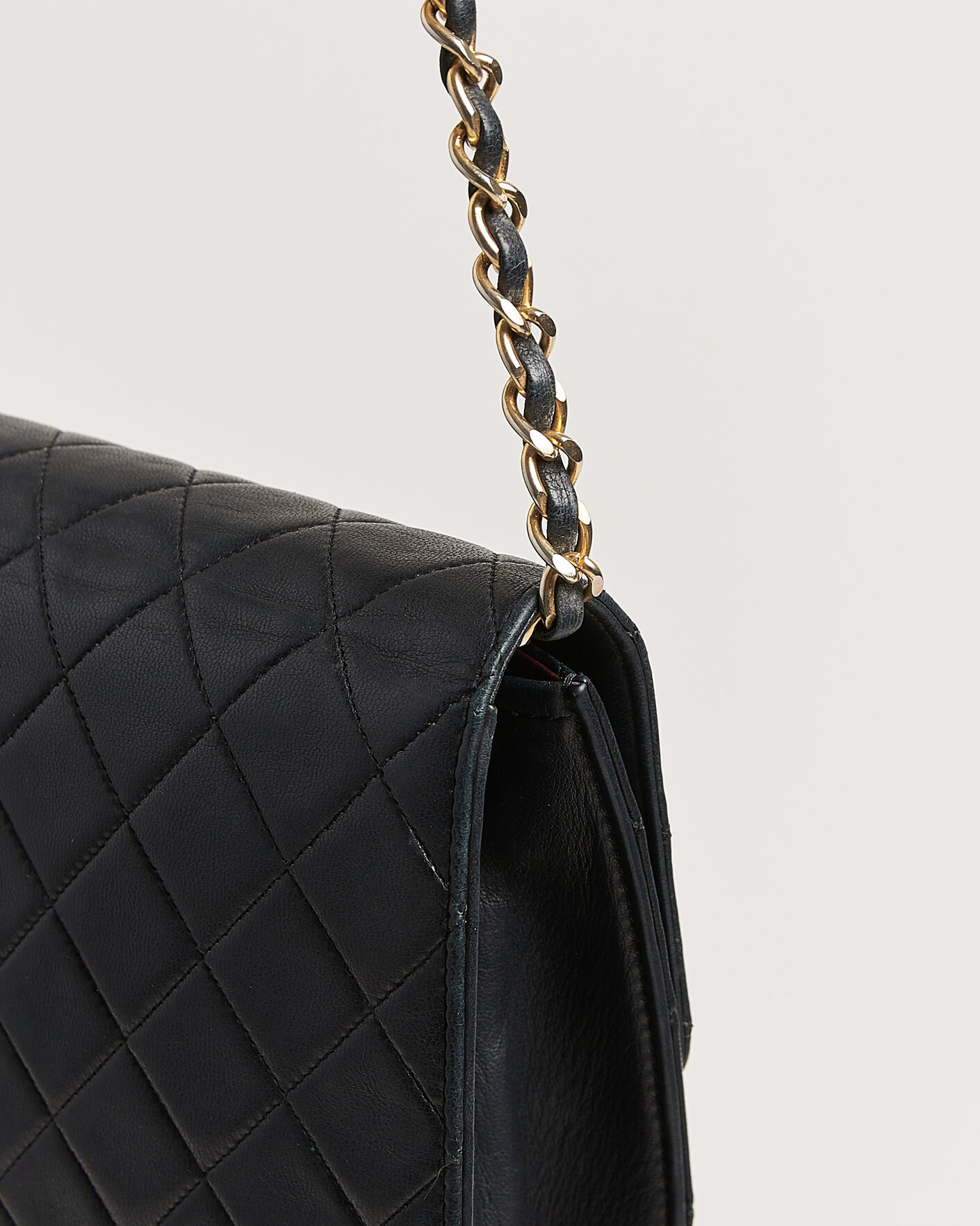 Heren | Pre-Owned & Vintage Bags | Chanel Pre-Owned | Single Flap Bag Black
