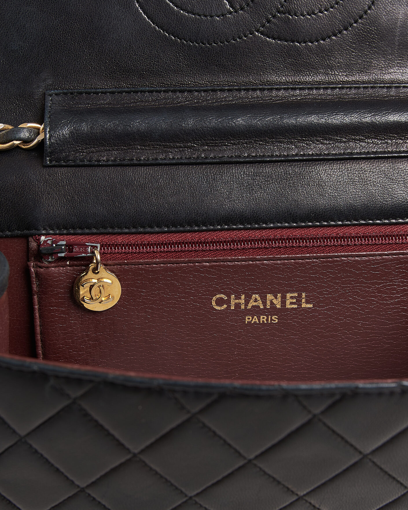 Heren | Pre-Owned & Vintage Bags | Chanel Pre-Owned | Single Flap Bag Black