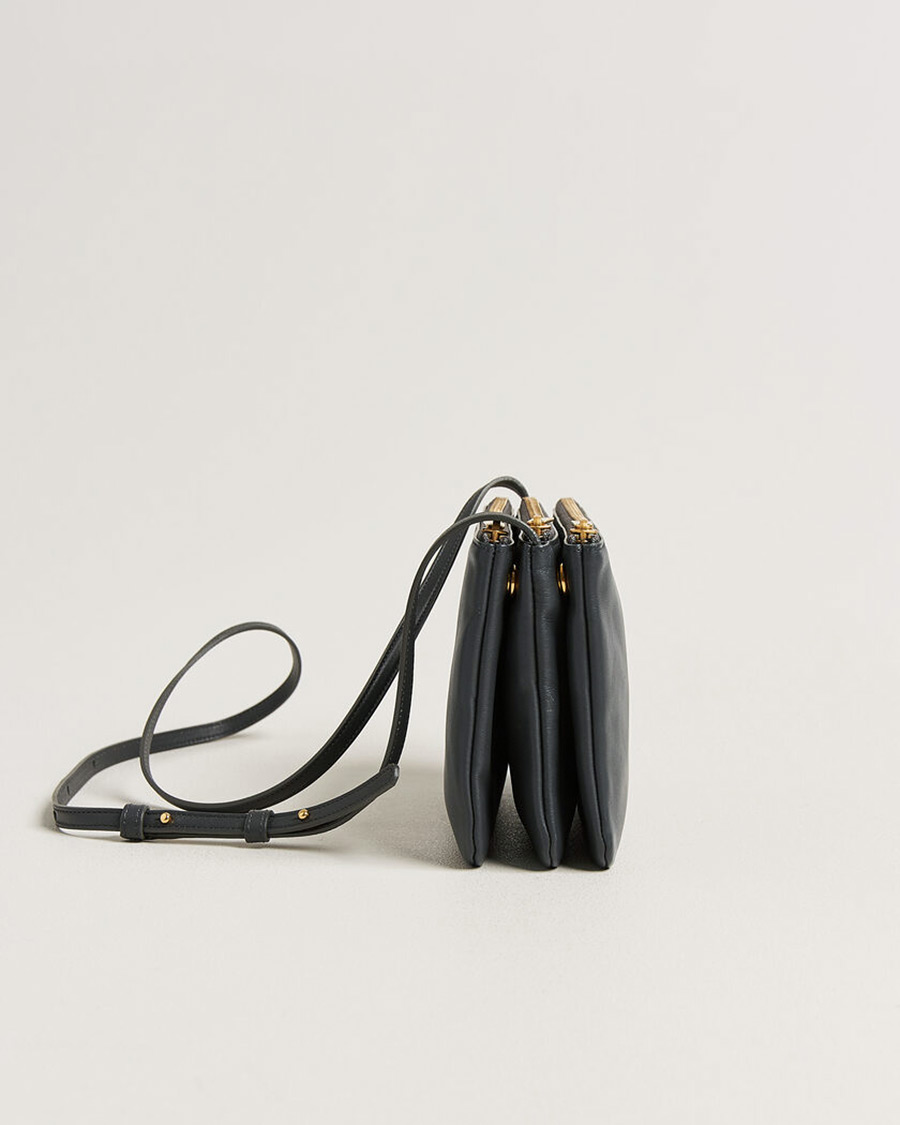 Heren | Pre-Owned & Vintage Bags | Celine Pre-Owned | Trio Bag Small Leather Grey