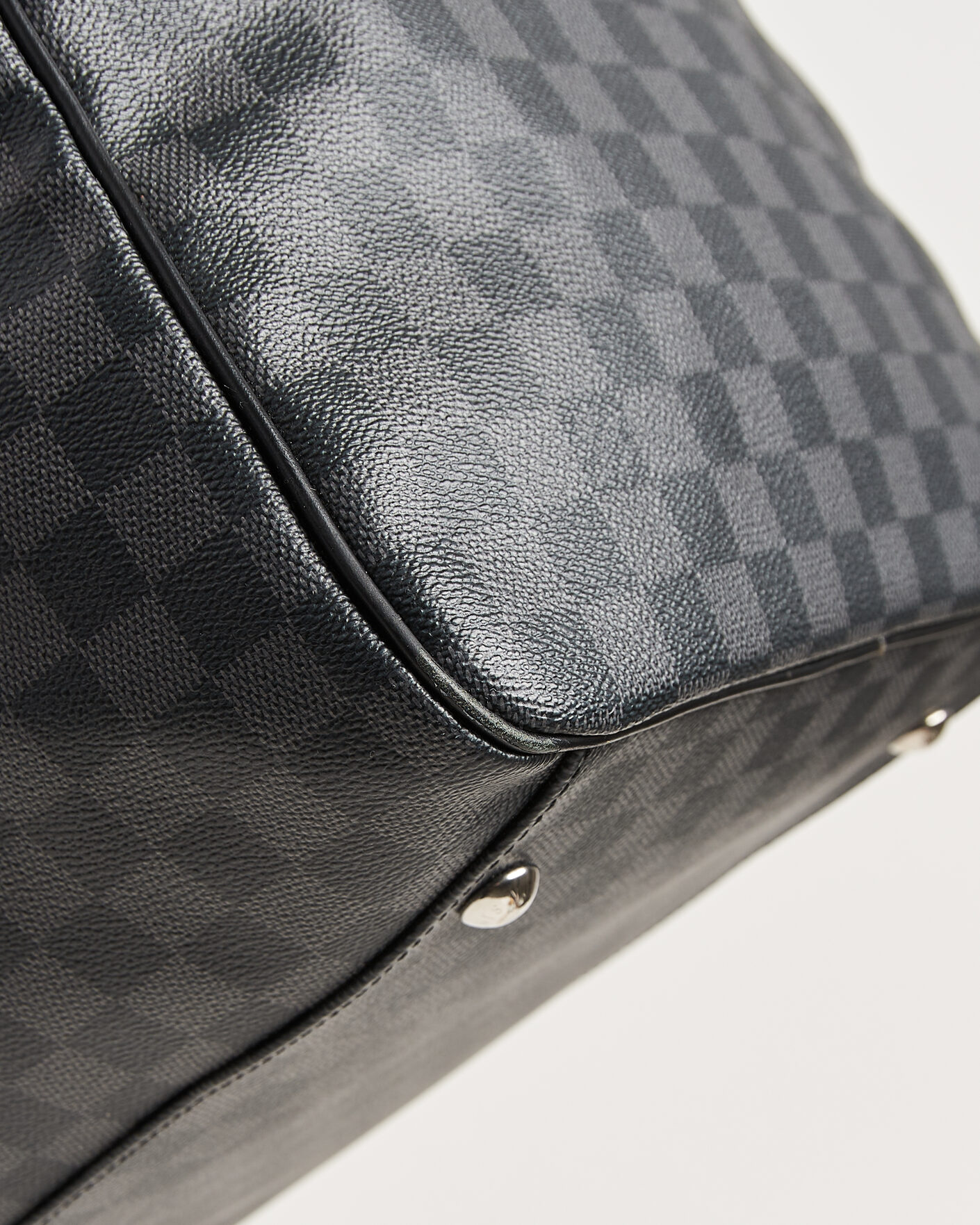Heren | Pre-Owned & Vintage Bags | Louis Vuitton Pre-Owned | Roadster 50 Damier Graphite