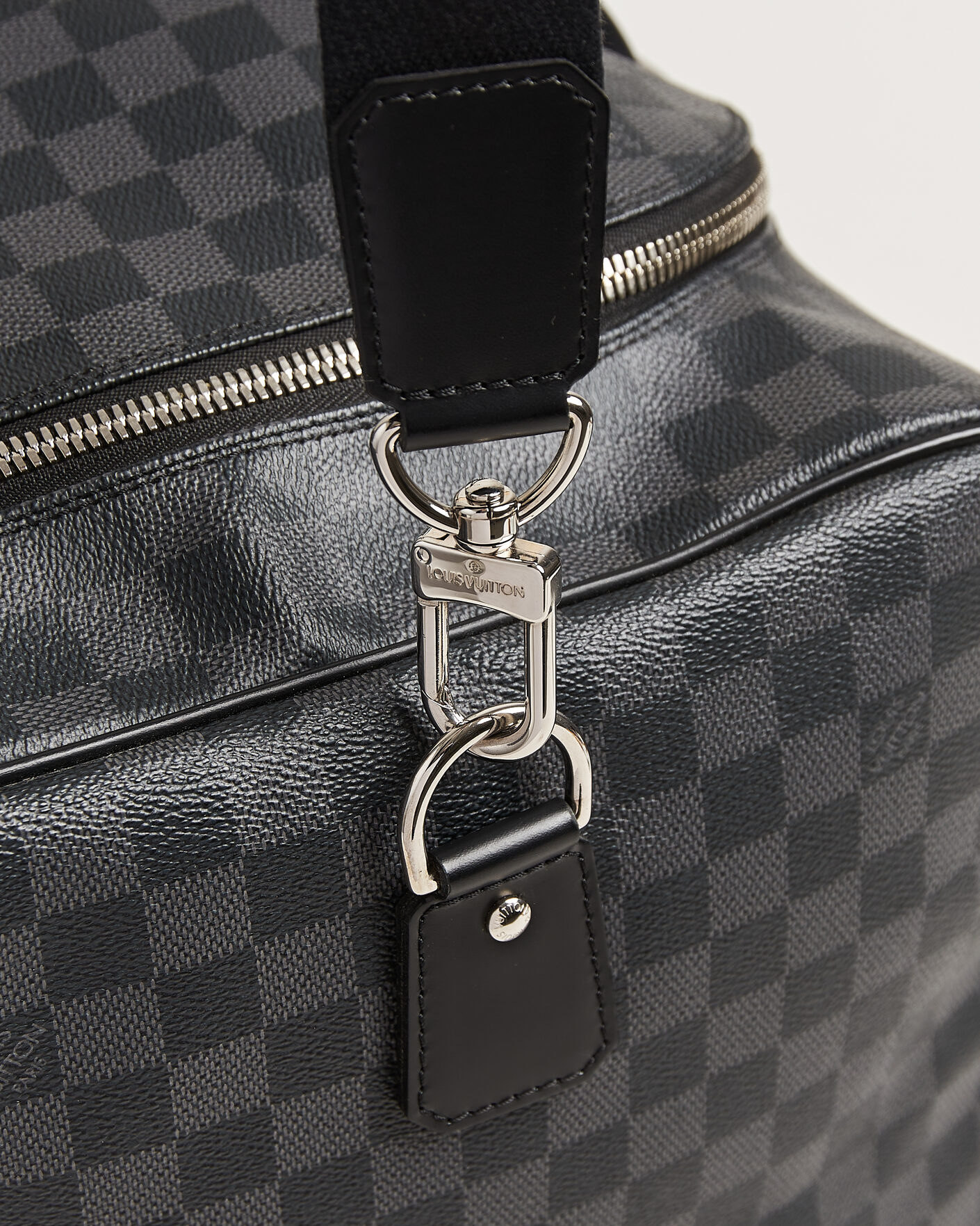 Heren | Pre-Owned & Vintage Bags | Louis Vuitton Pre-Owned | Roadster 50 Damier Graphite