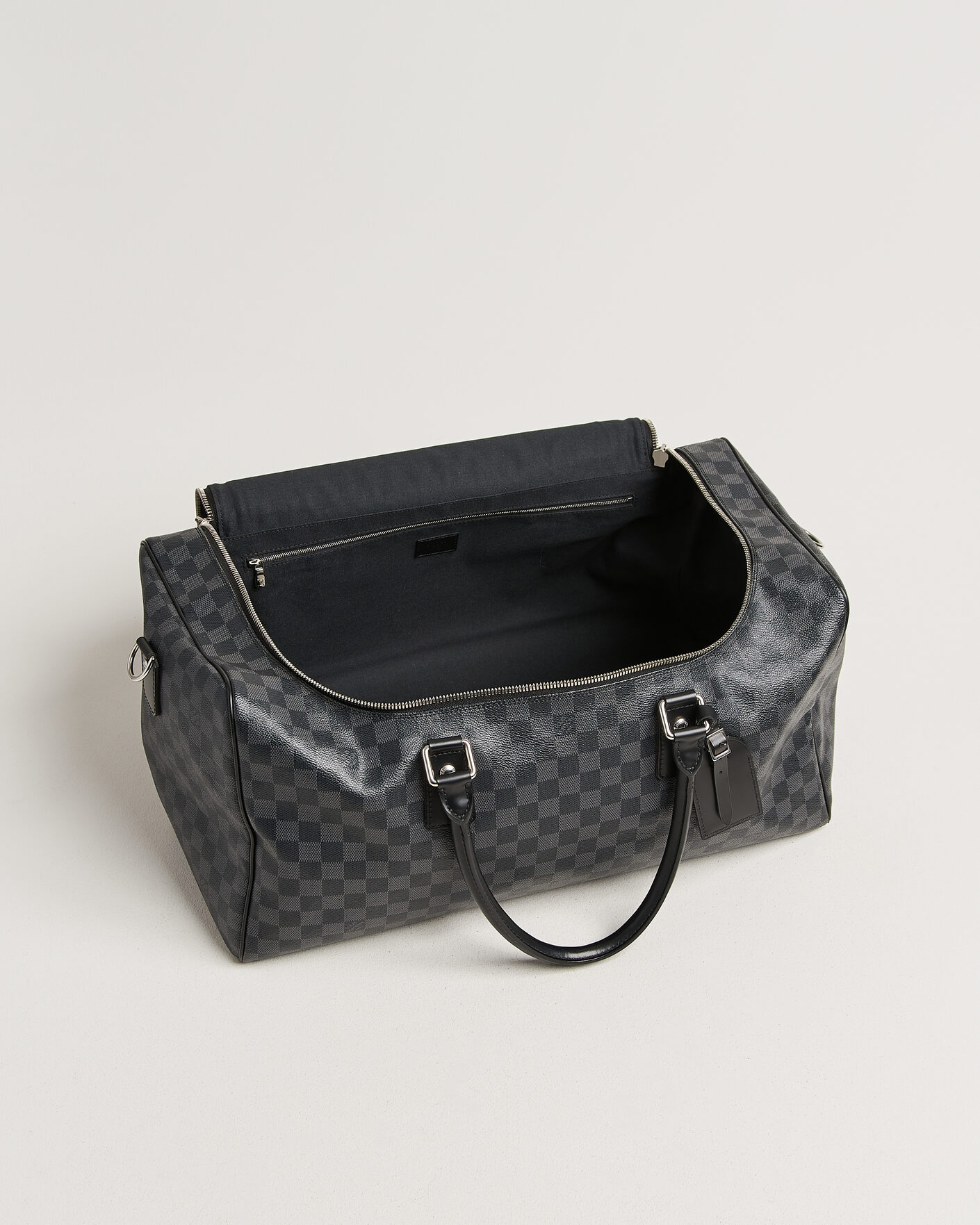 Heren | Pre-Owned & Vintage Bags | Louis Vuitton Pre-Owned | Roadster 50 Damier Graphite