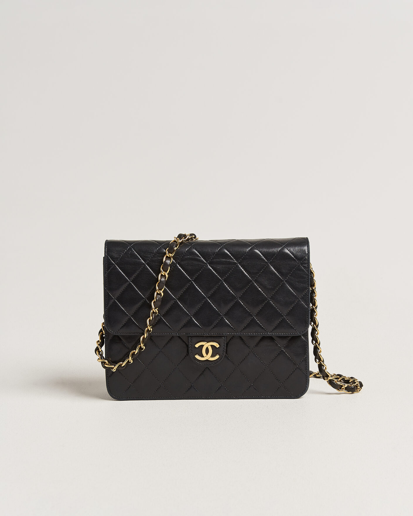 Heren | Pre-Owned & Vintage Bags | Chanel Pre-Owned | Single Flap Bag Black