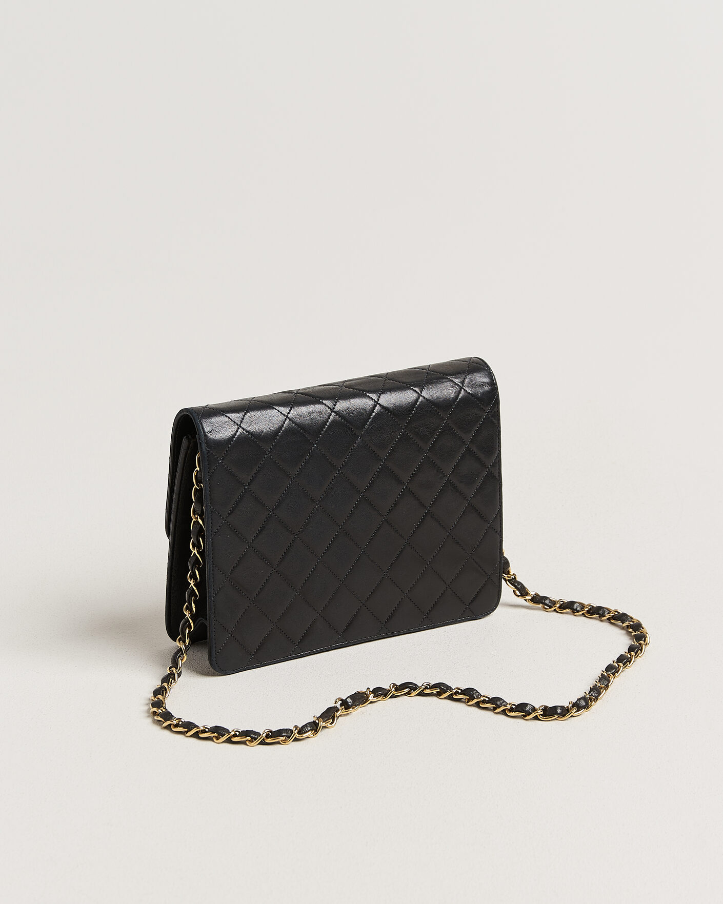 Heren | Pre-Owned & Vintage Bags | Chanel Pre-Owned | Single Flap Bag Black