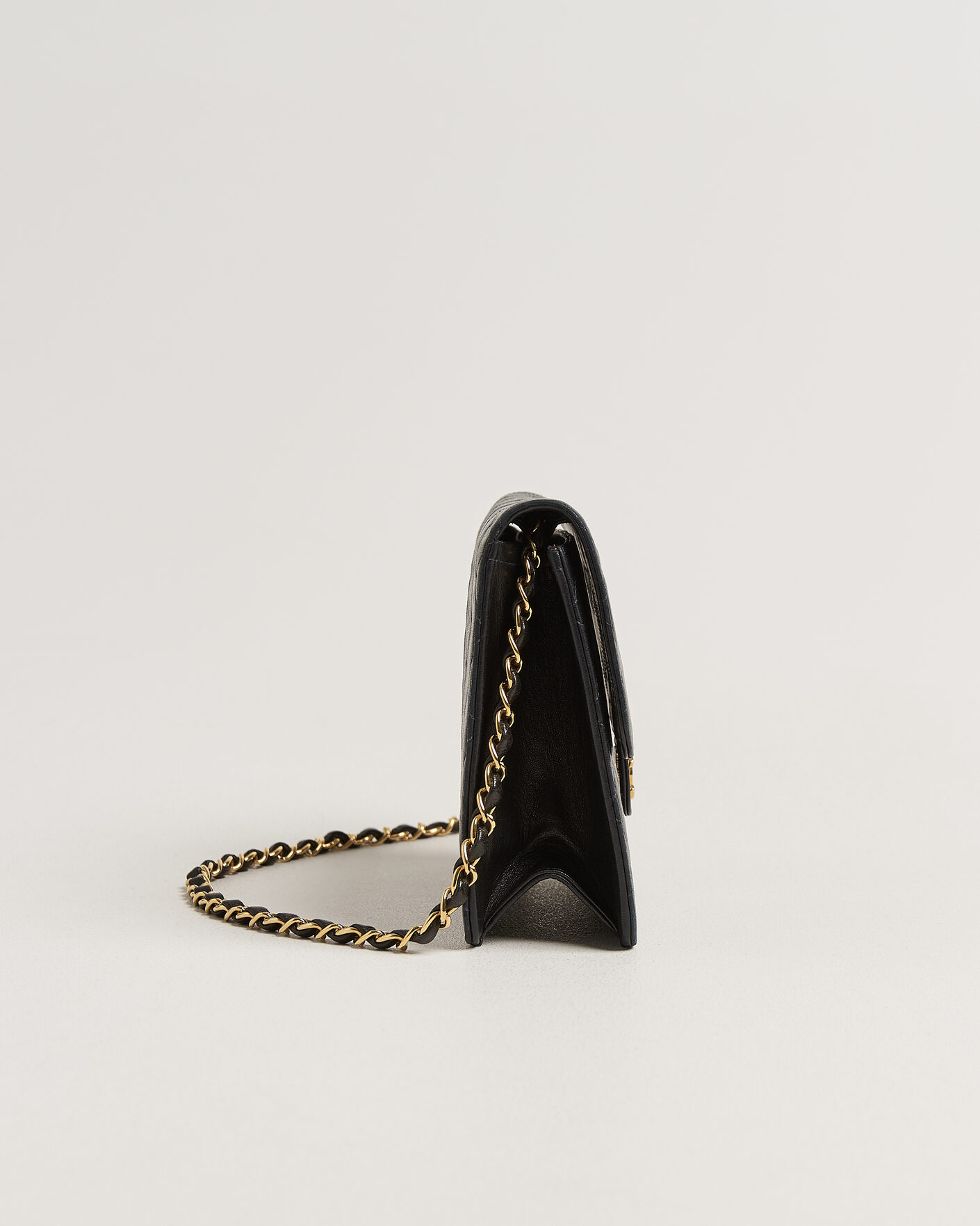 Heren | Pre-Owned & Vintage Bags | Chanel Pre-Owned | Single Flap Bag Black