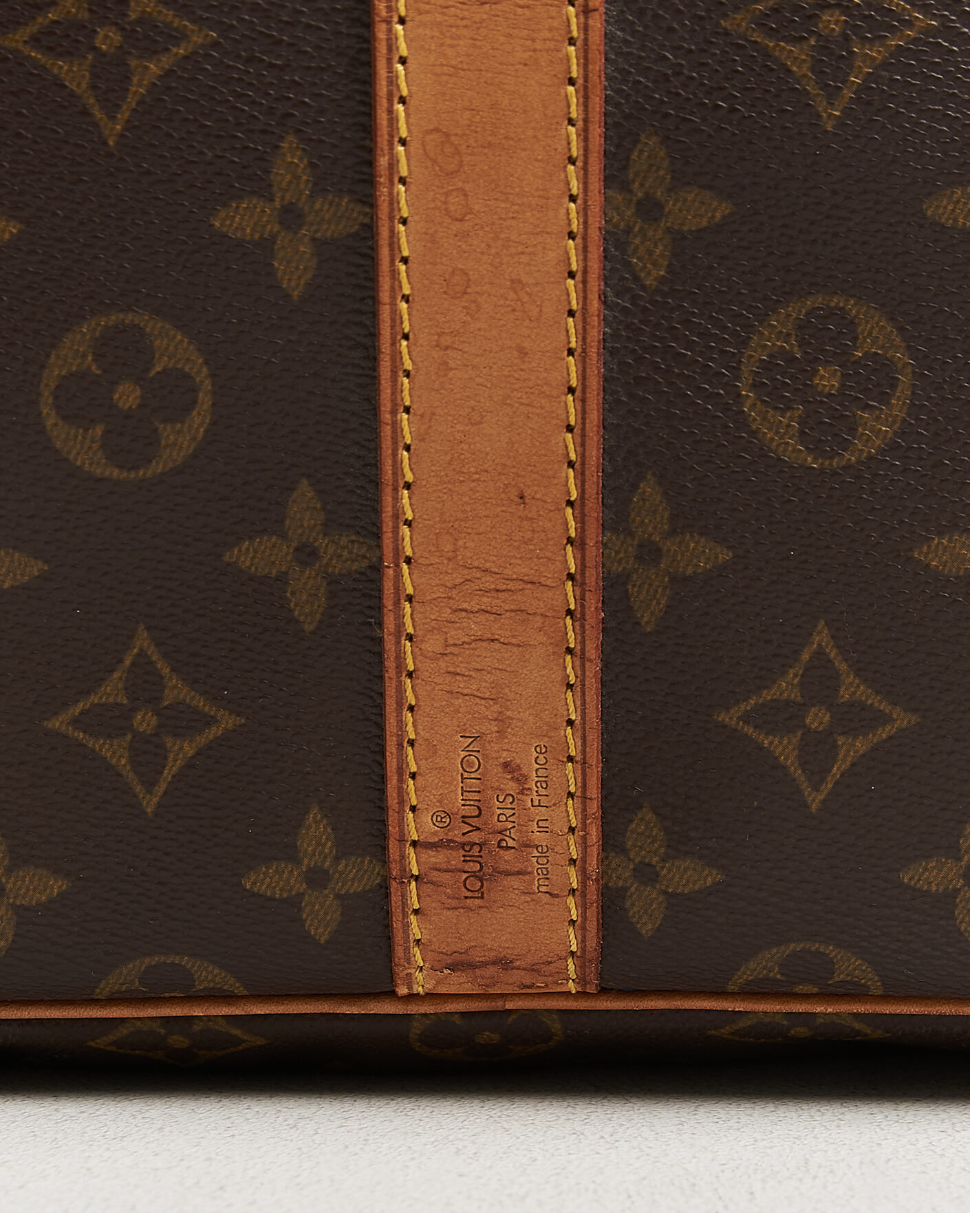 Heren | Pre-Owned & Vintage Bags | Louis Vuitton Pre-Owned | Keepall Bandouliére 55 Monogram