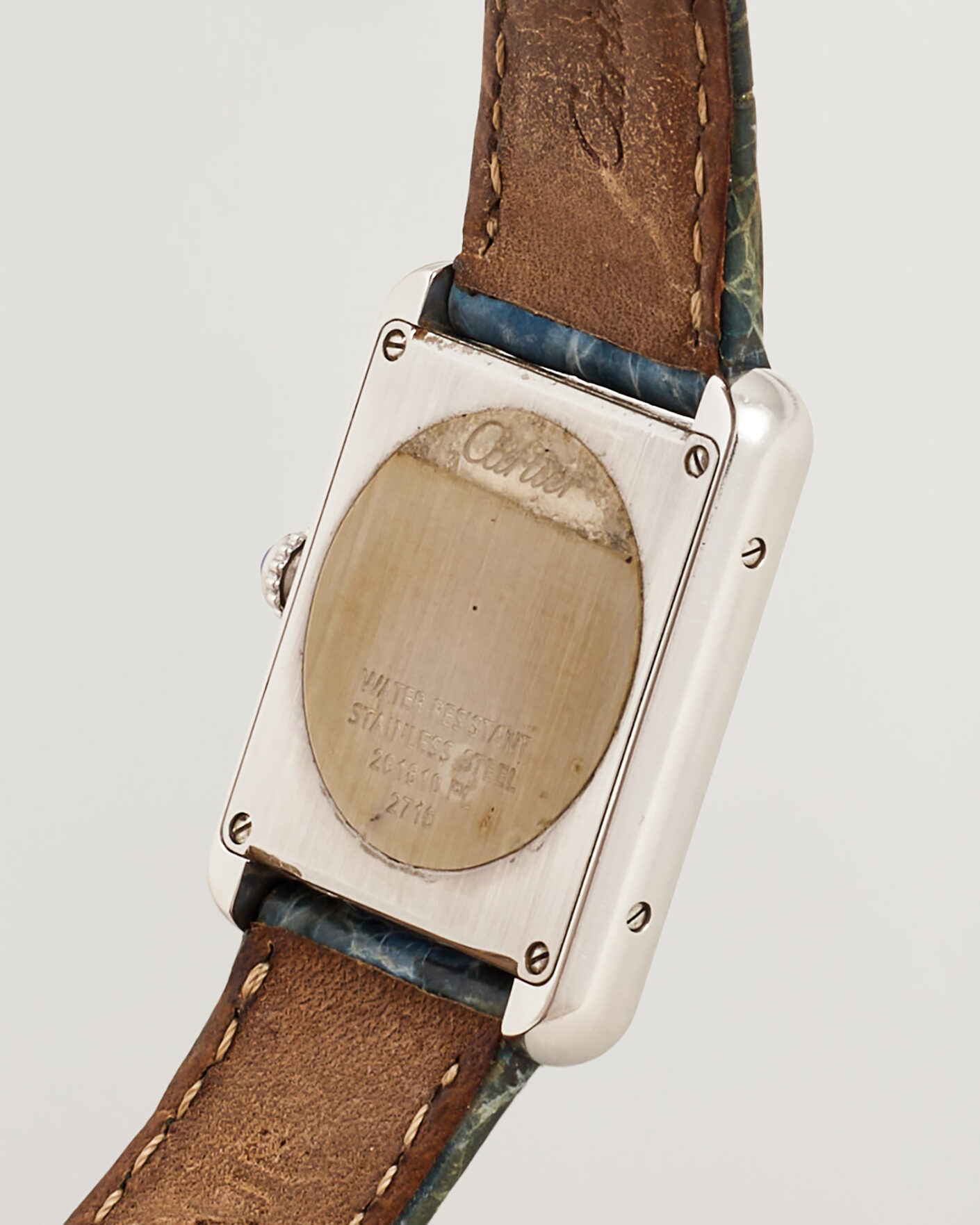 Heren | Pre-Owned & Vintage Watches | Cartier Pre-Owned | Tank Solo 