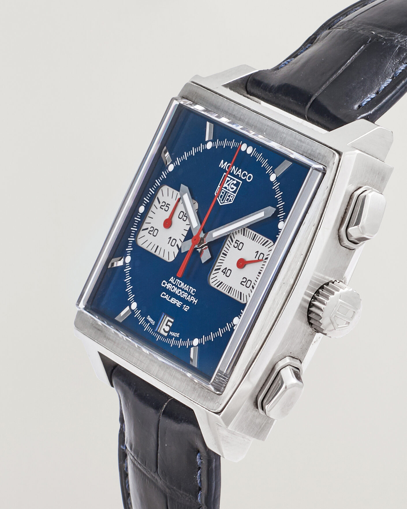 Heren | Tag Heuer Pre-Owned Monaco | Tag Heuer Pre-Owned | Monaco