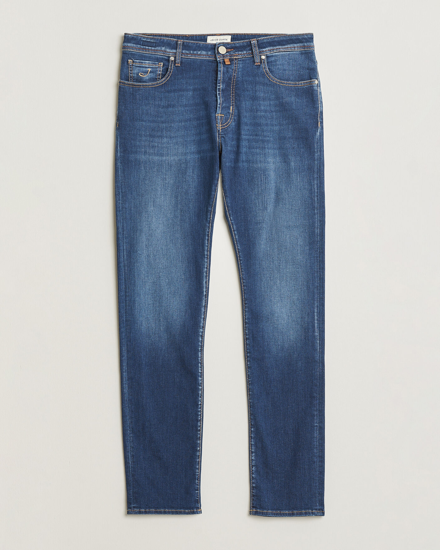 Heren | Broeken | Jacob Cohën | Bard Slim Fit Super Stretch Jeans Medium Vintage