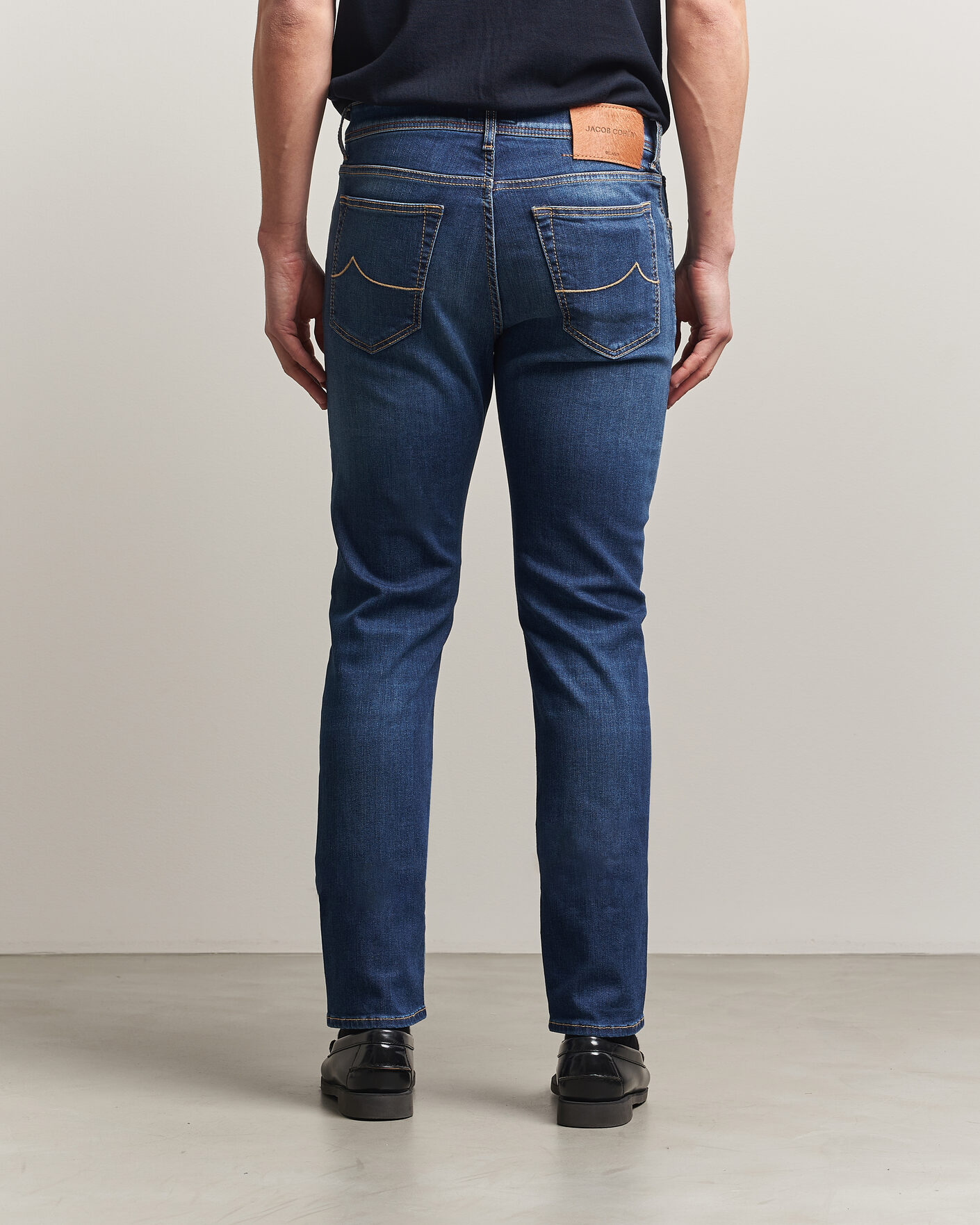Heren | Jeans | Jacob Cohën | Bard Slim Fit Super Stretch Jeans Medium Vintage