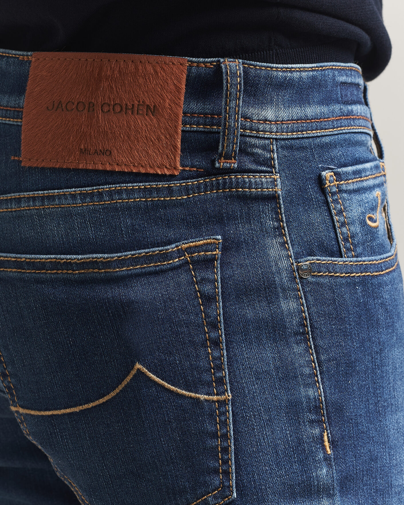 Heren | Broeken | Jacob Cohën | Bard Slim Fit Super Stretch Jeans Medium Vintage