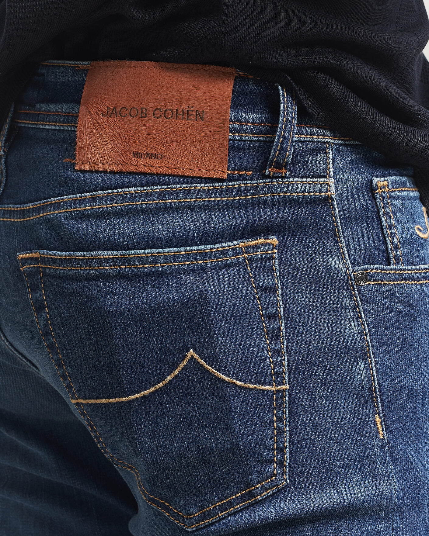 Heren | Broeken | Jacob Cohën | Nick Slim Fit Super Stretch Jeans Medium Vintage