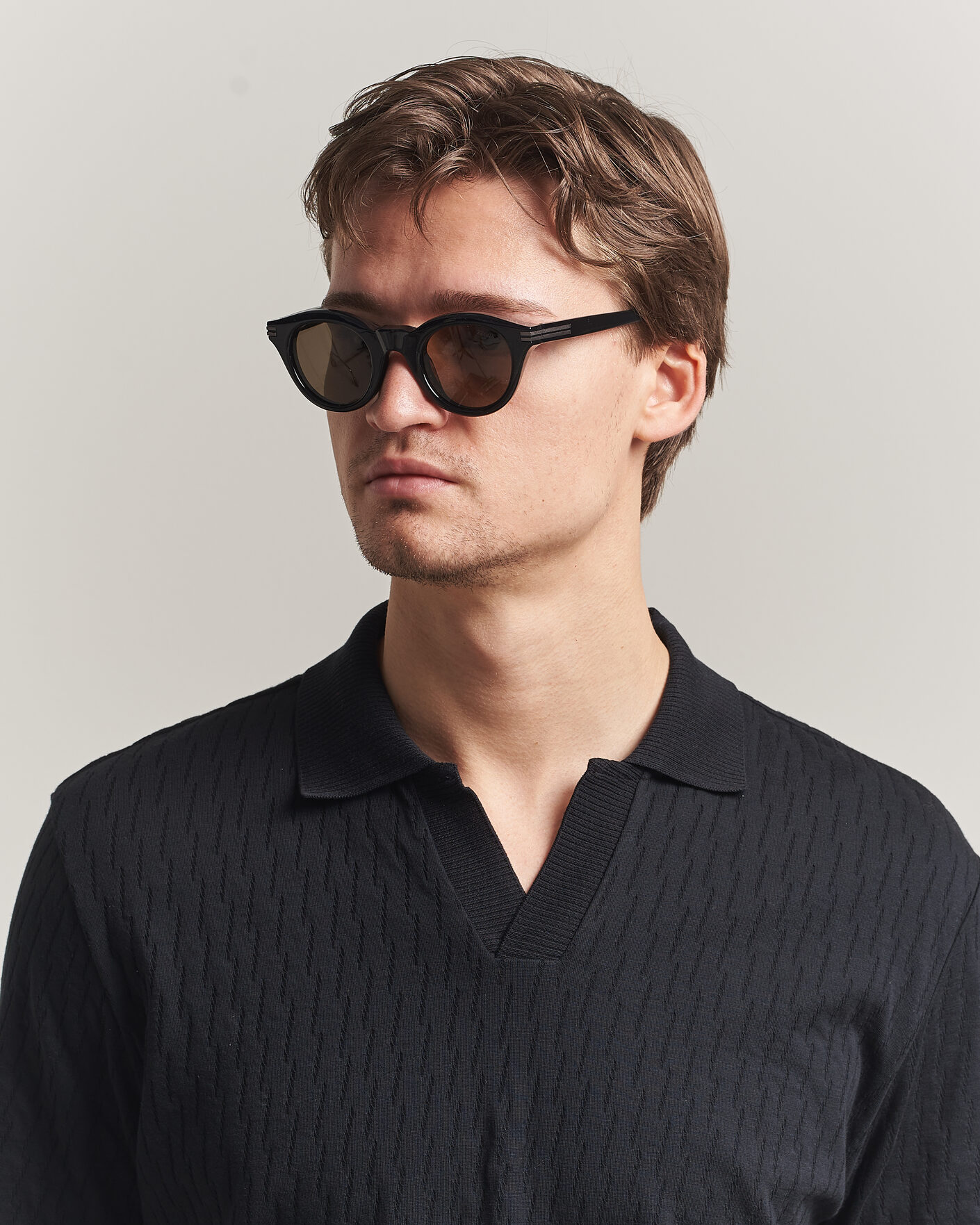 Heren | Zonnebrillen | Zegna | EZ0302 Sunglasses Black