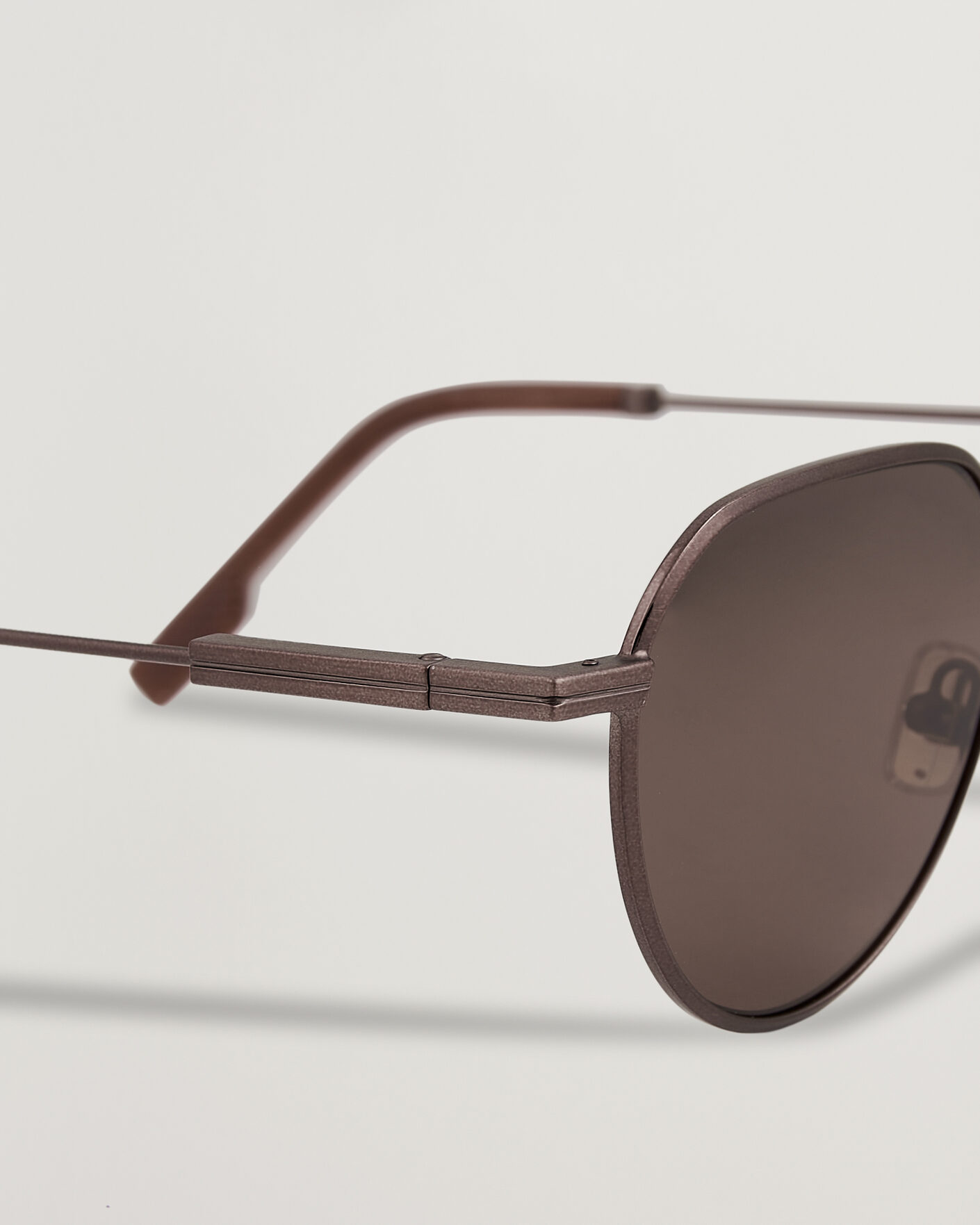 Heren | Zonnebrillen | Zegna | EZ0297 Sunglasses Dark Bronze