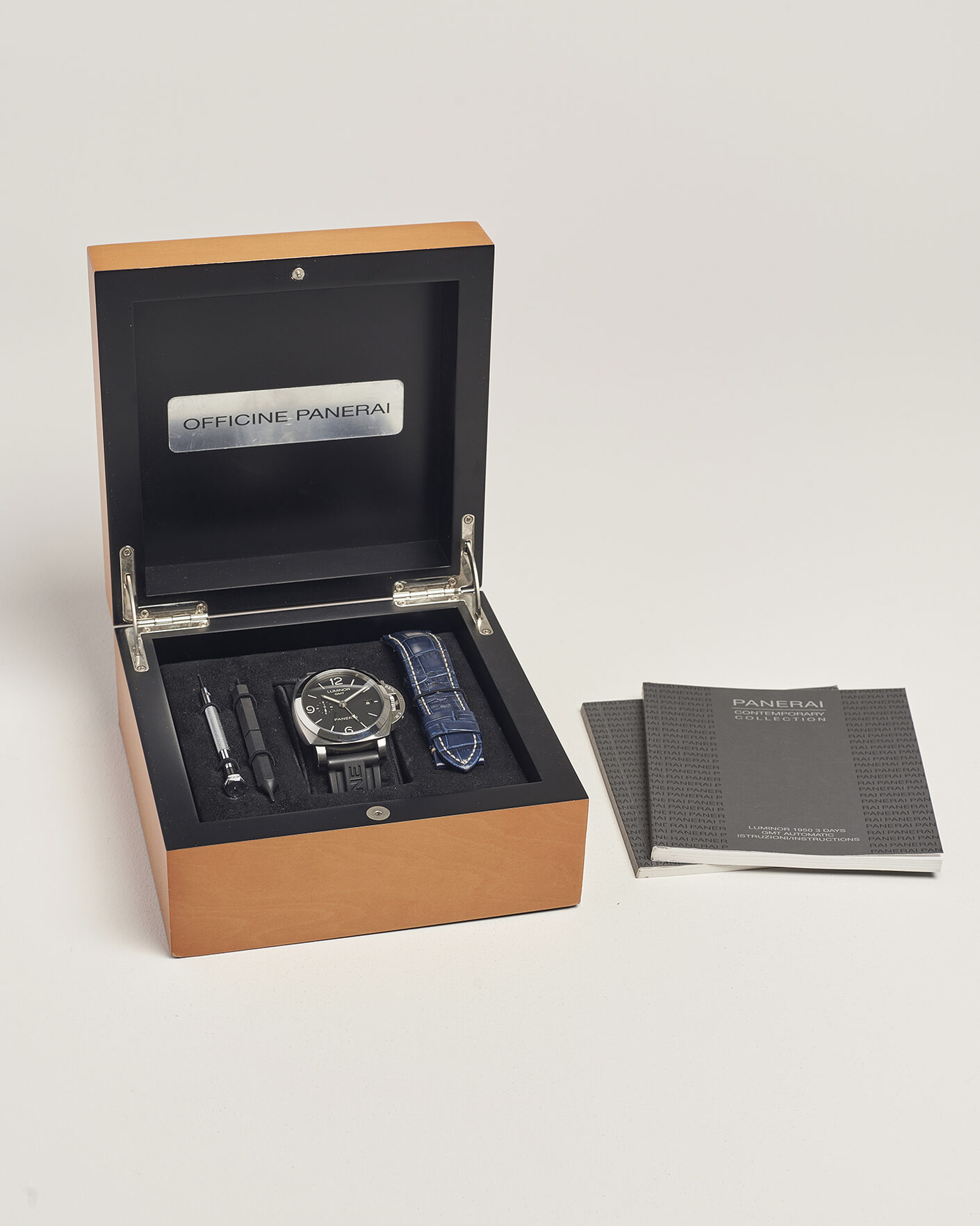 Heren | Pre-Owned & Vintage Watches | Panerai Pre-Owned | Luminor 44 1950 GMT 