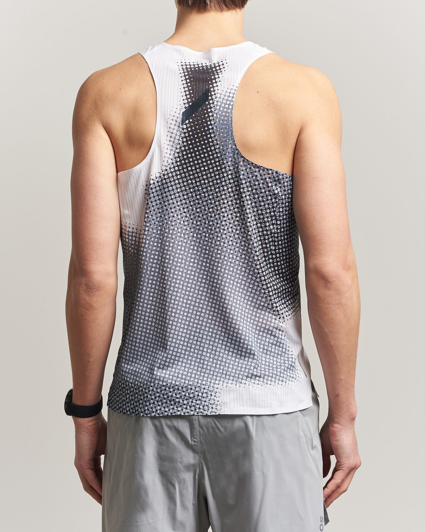 Heren | T-shirts | SOAR Running | Race Vest Black/White