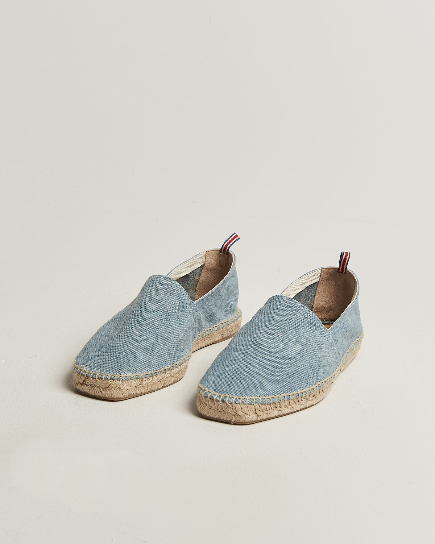 Heren | Espadrilles | Castañer | Pablo Washed Canvas Espadrilles Acqua