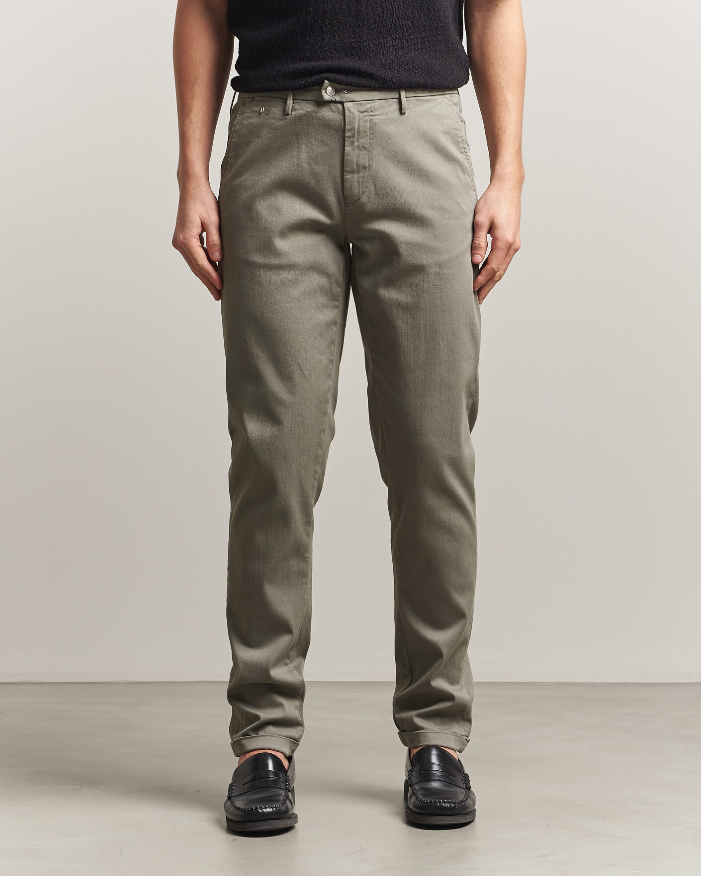 Heren | Broeken | Tramarossa | Luis Superstrech Cotton Chino Aloe