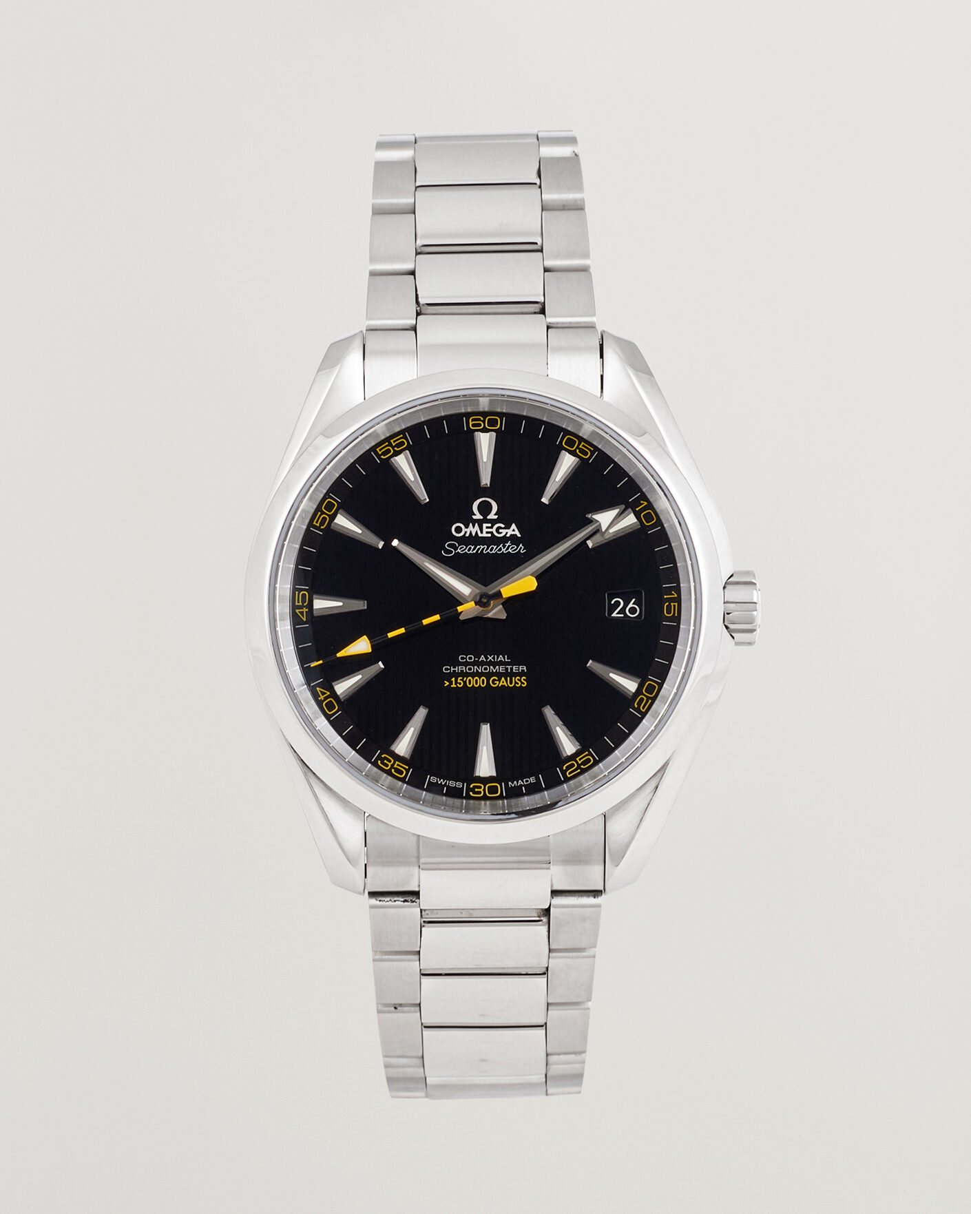 Heren | Pre-Owned & Vintage Watches | Omega Pre-Owned | Seamaster Aqua Terra 15.000 Gauss 