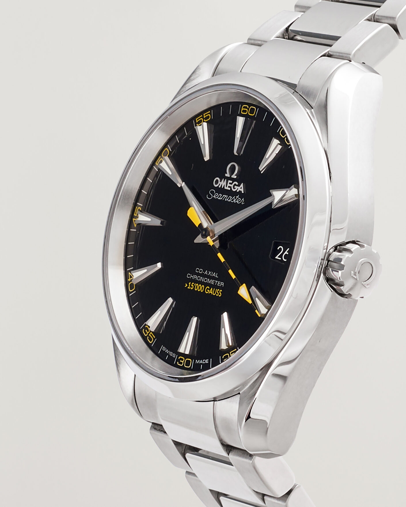 Heren | Pre-Owned & Vintage Watches | Omega Pre-Owned | Seamaster Aqua Terra 15.000 Gauss 