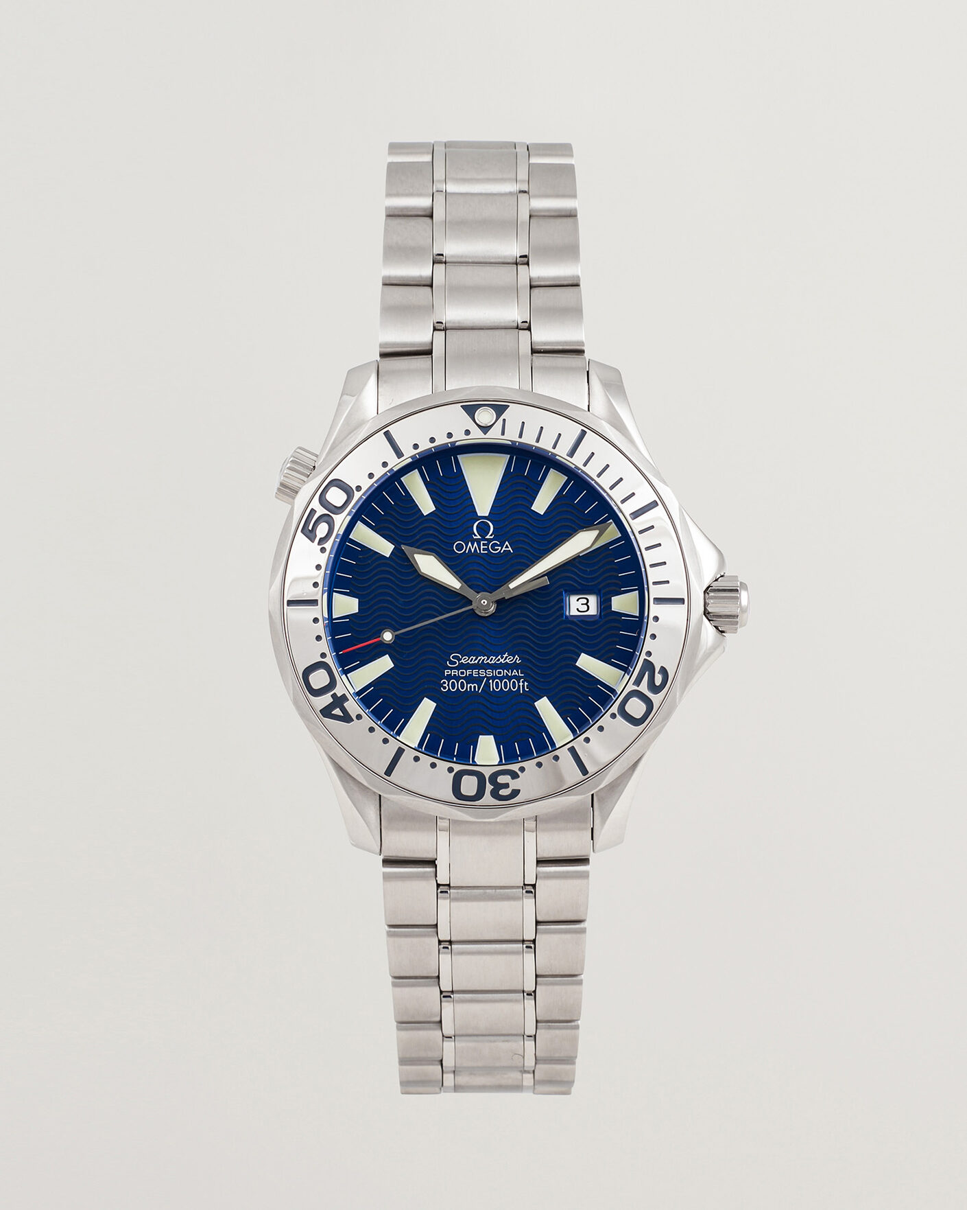 Heren | Omega Pre-Owned Seamaster 300M SMP Electric Blue | Omega Pre-Owned | Seamaster 300M SMP Electric Blue