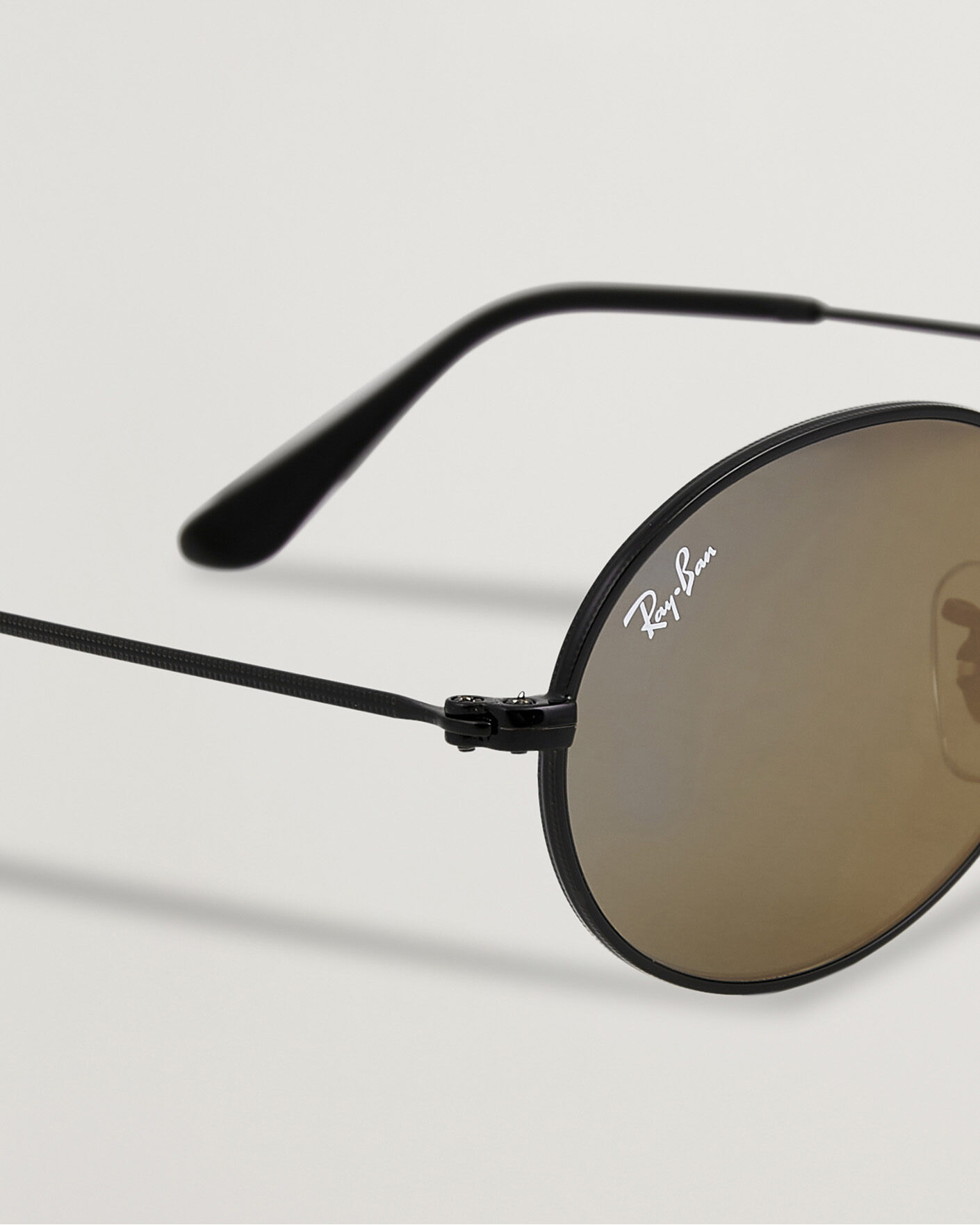 Heren | Zonnebrillen | Ray-Ban | Oval Sunglasses Black