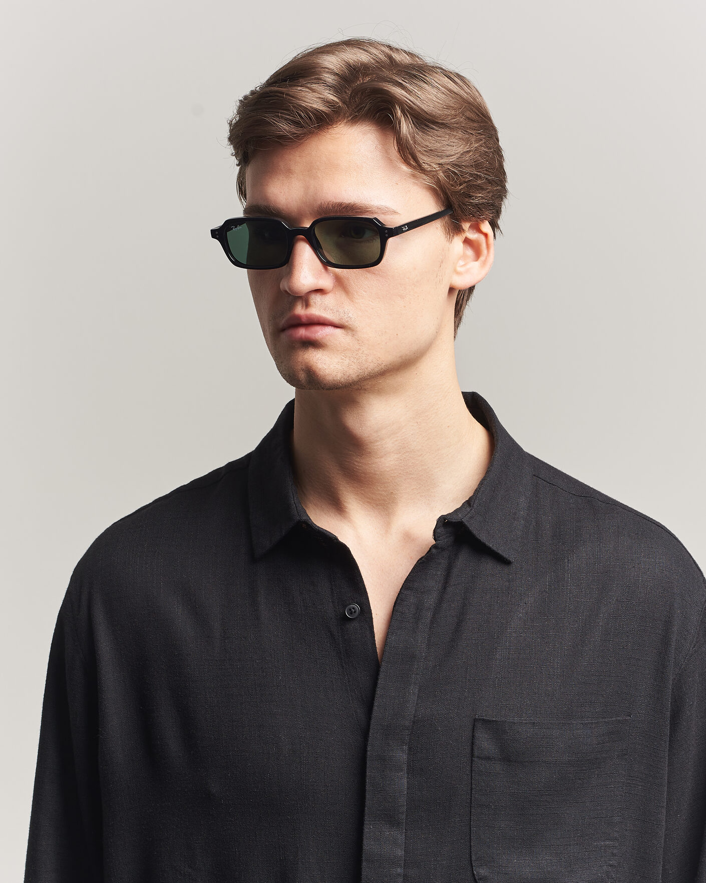 Heren | Zonnebrillen | Ray-Ban | Zuri Sunglasses Black