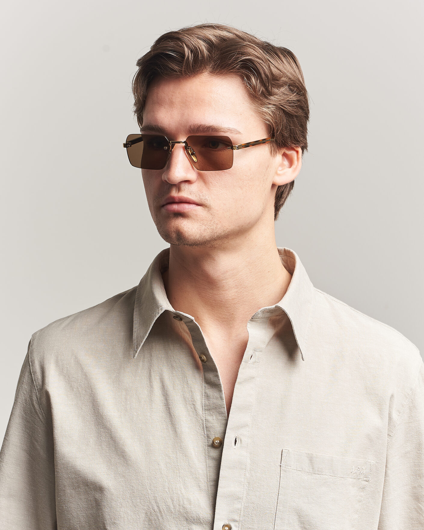 Heren | Zonnebrillen | Prada Eyewear | 0PR D55S Sunglasses Gold
