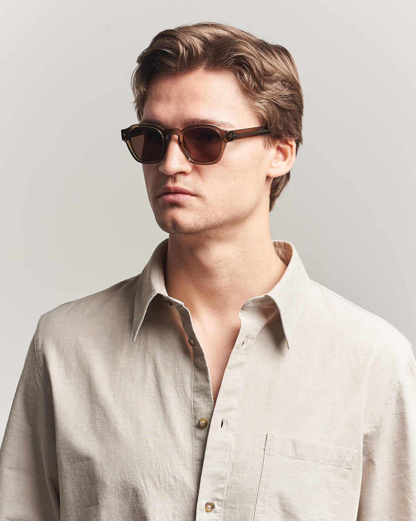 Heren | Zonnebrillen | Prada Eyewear | 0PR A16S Sunglasses Transparent Terra
