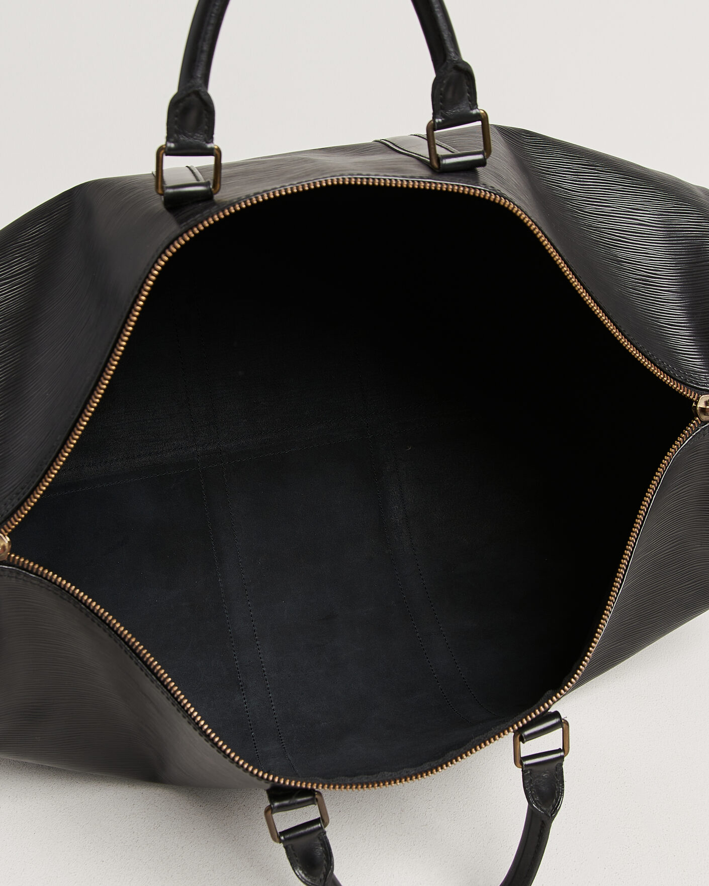 Heren | Pre-Owned & Vintage Bags | Louis Vuitton Pre-Owned | Keepall 55 Epi Leather Black