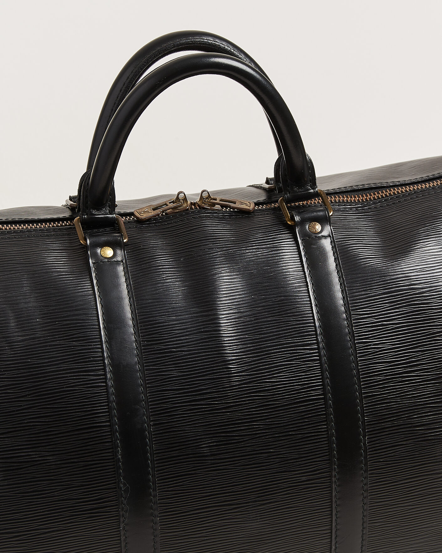 Heren | Pre-Owned & Vintage Bags | Louis Vuitton Pre-Owned | Keepall 55 Epi Leather Black