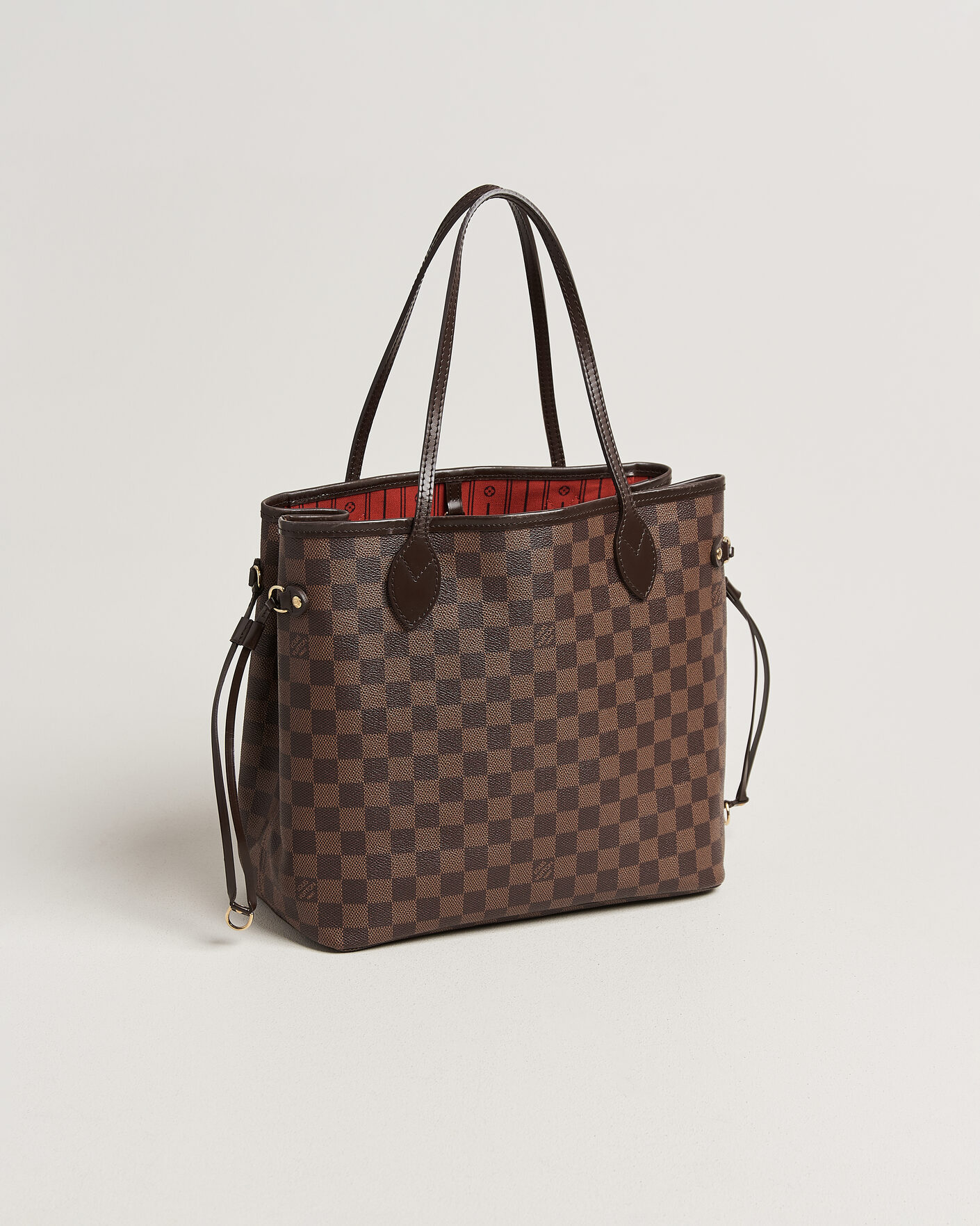 Heren | Pre-Owned & Vintage Bags | Louis Vuitton Pre-Owned | Neverfull MM Damier Ebene