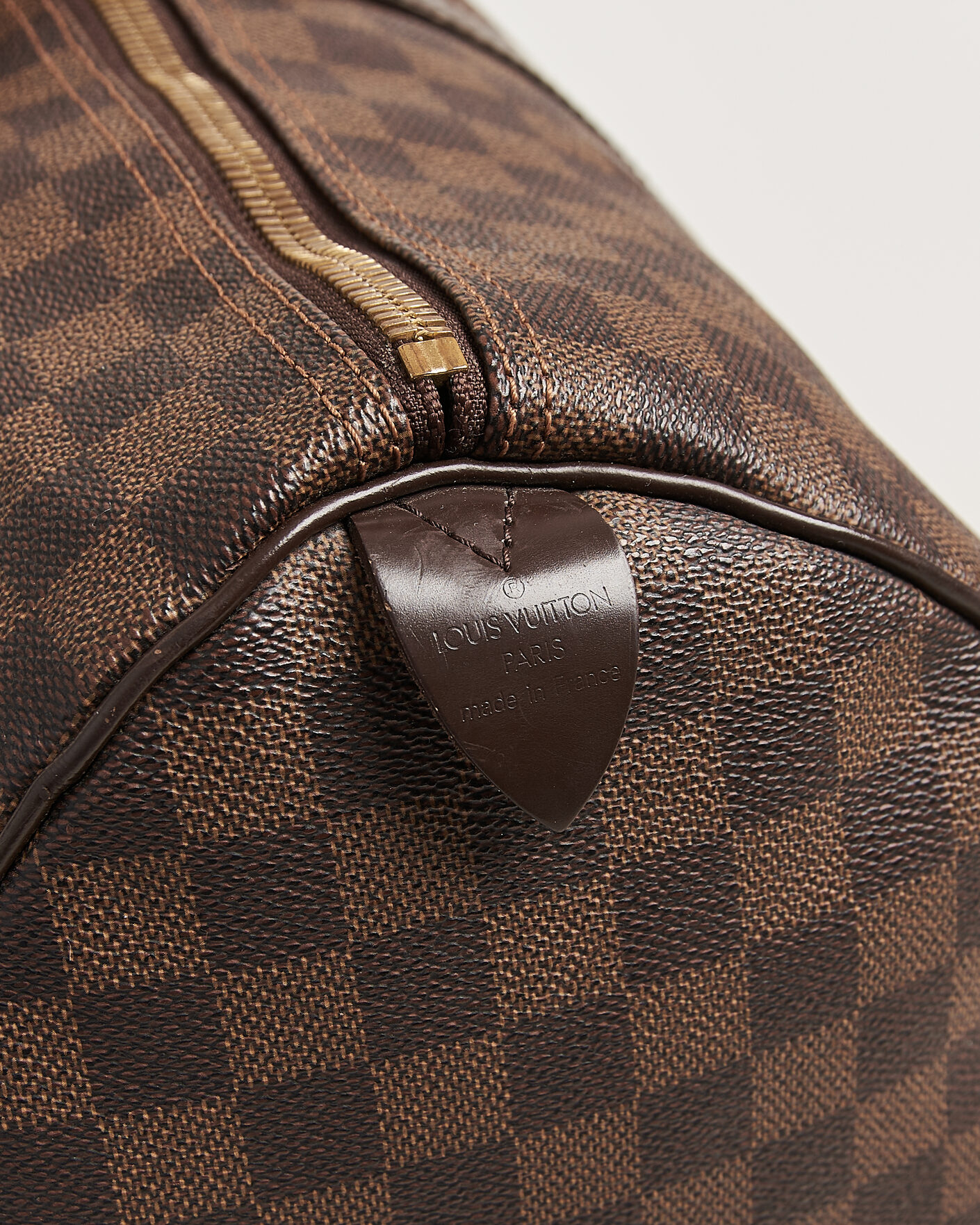 Heren | Pre-Owned & Vintage Bags | Louis Vuitton Pre-Owned | Keepall 50 Damier Ebene