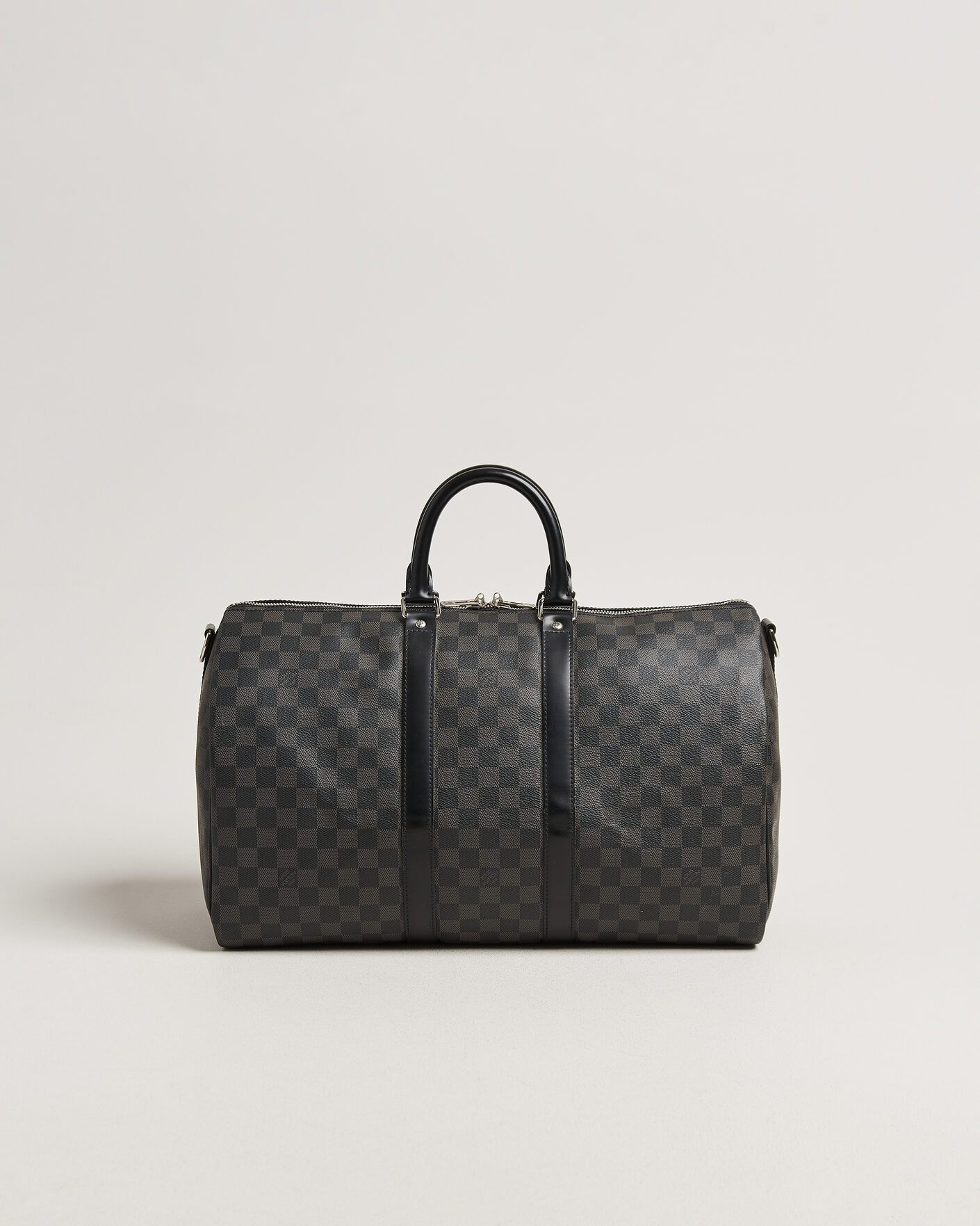 Heren | Pre-Owned & Vintage Bags | Louis Vuitton Pre-Owned | Keepall Bandouliére 45 Damier Graphite