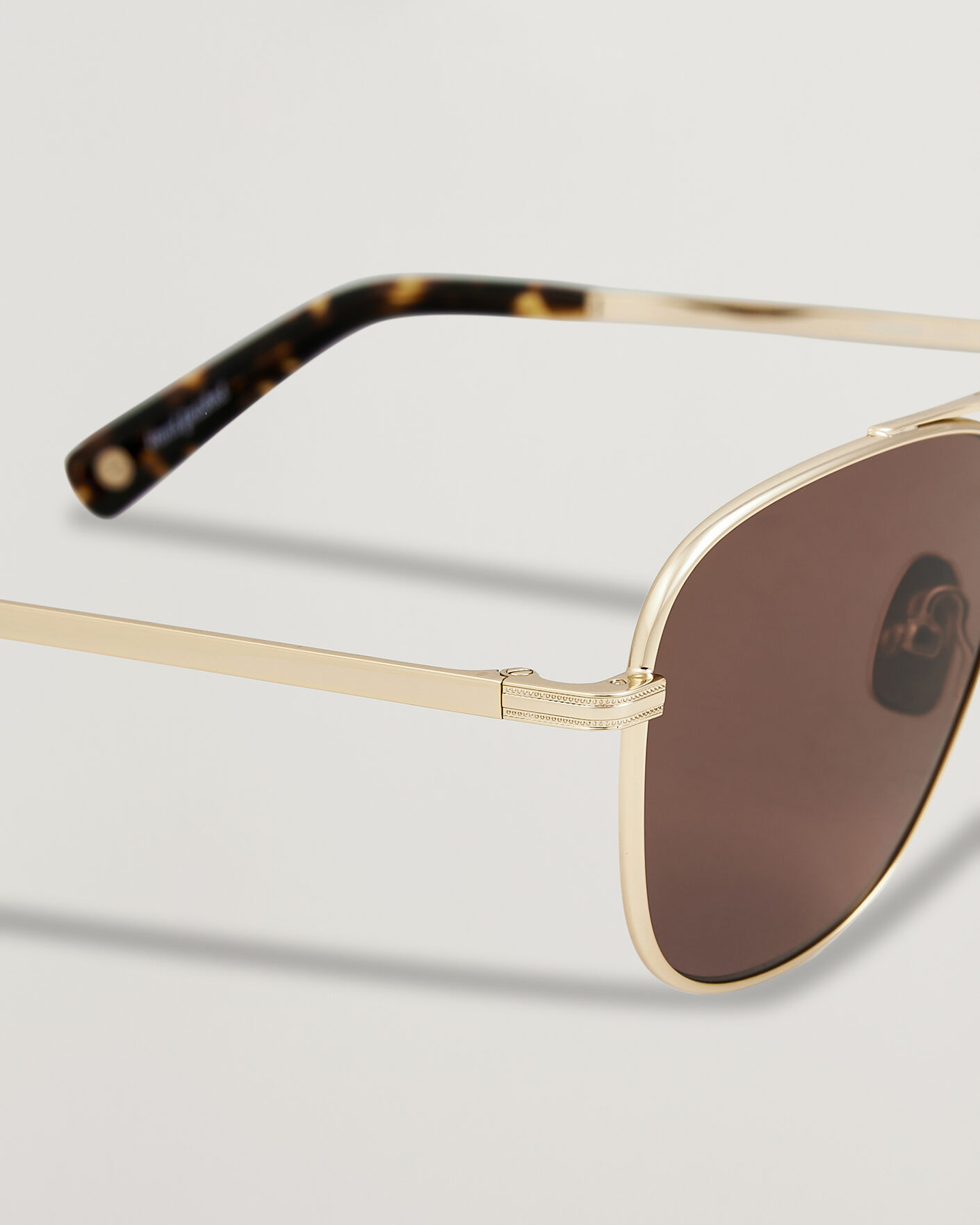 Heren | Zonnebrillen | Garrett Leight | El Capitan Sunglasses Gold