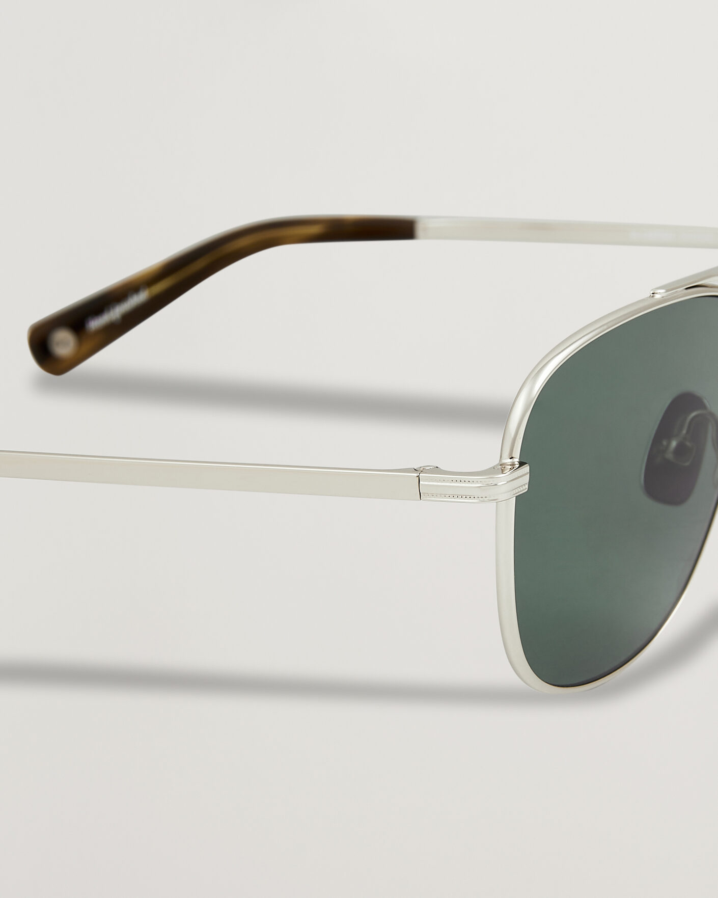 Heren | Zonnebrillen | Garrett Leight | El Capitan Sunglasses Silver