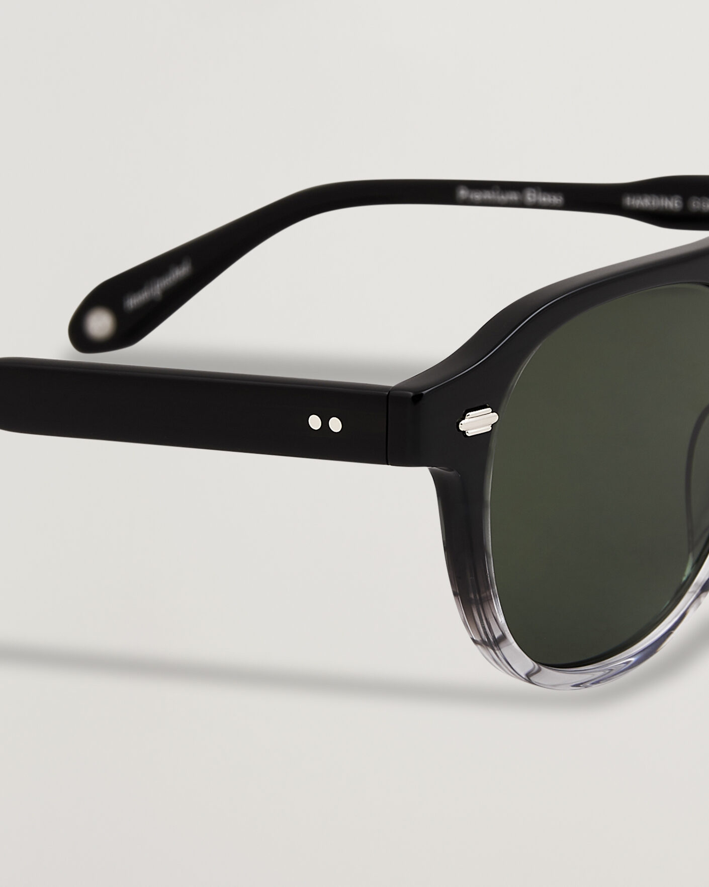 Heren | Zonnebrillen | Garrett Leight | Harding Sunglasses Grey Quartz