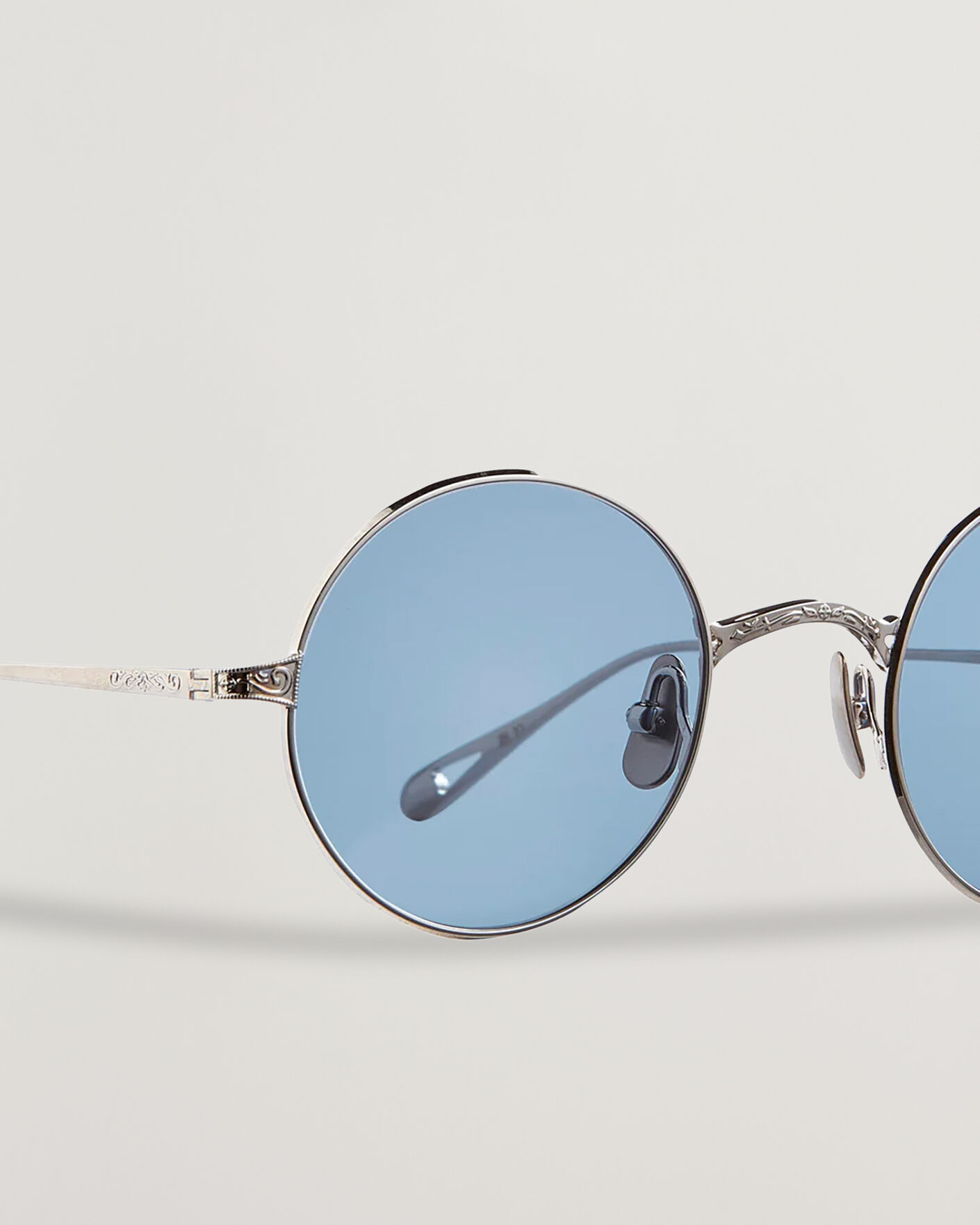 Heren | Garrett Leight GLCO X Ozzy Sunglasses Platinum | Garrett Leight | GLCO X Ozzy Sunglasses Platinum