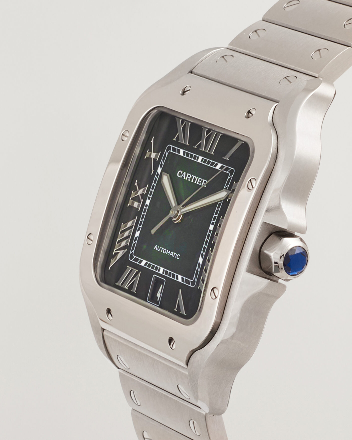 Heren | Pre-Owned & Vintage Watches | Cartier Pre-Owned | Santos Large 