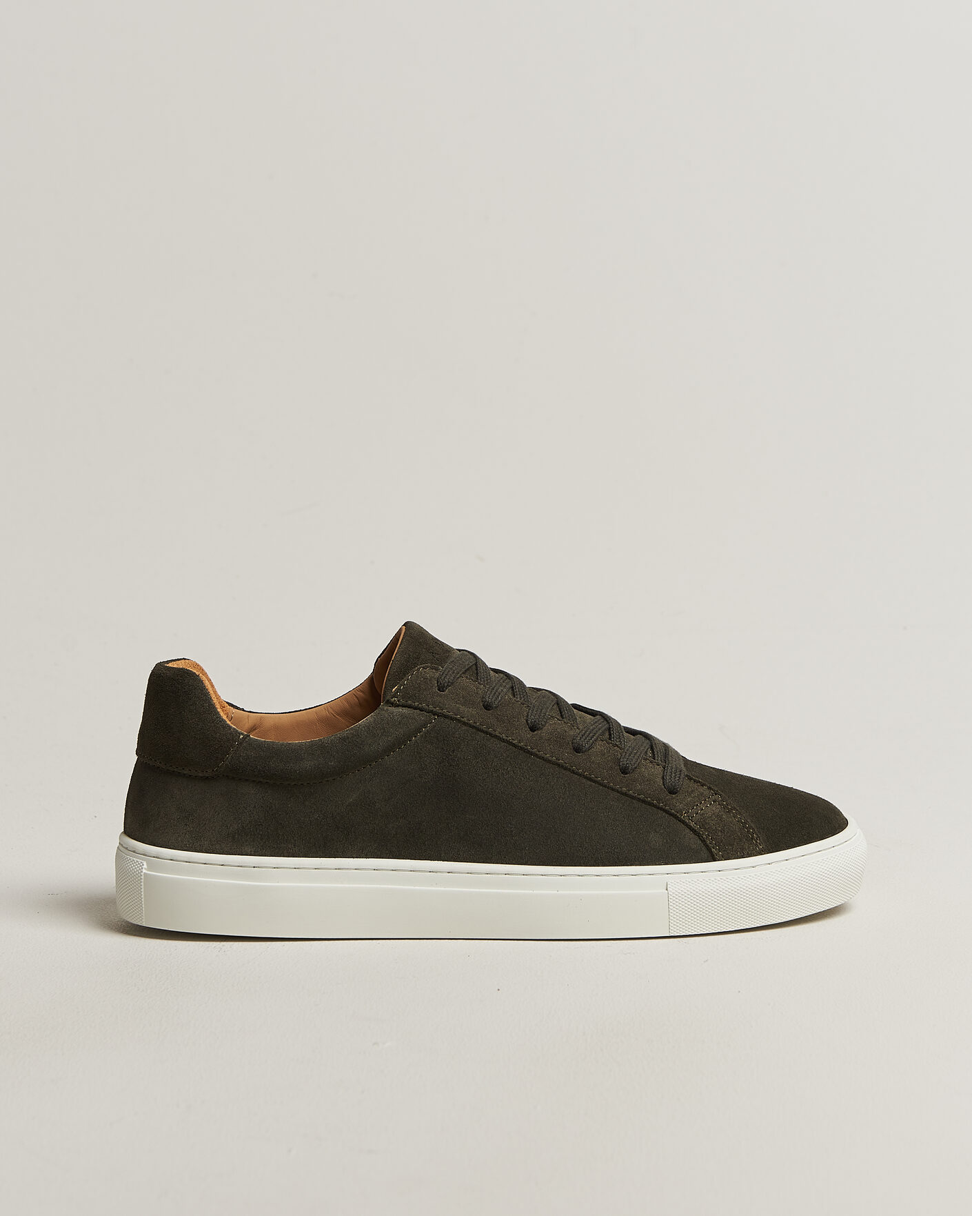 Heren | Sneakers | A Day's March | Marching Suede Sneaker Olive