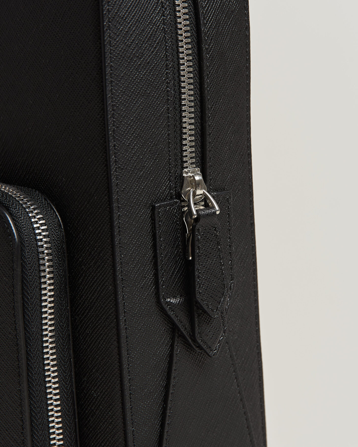 Heren | Tassen | Montblanc | Medium Sartorial Leather Briefcase with Pocket Black