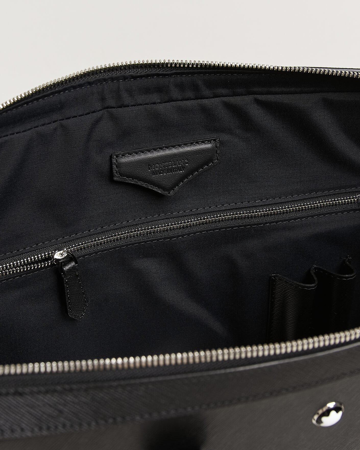 Heren | Tassen | Montblanc | Thin Sartorial Leather Briefcase Black